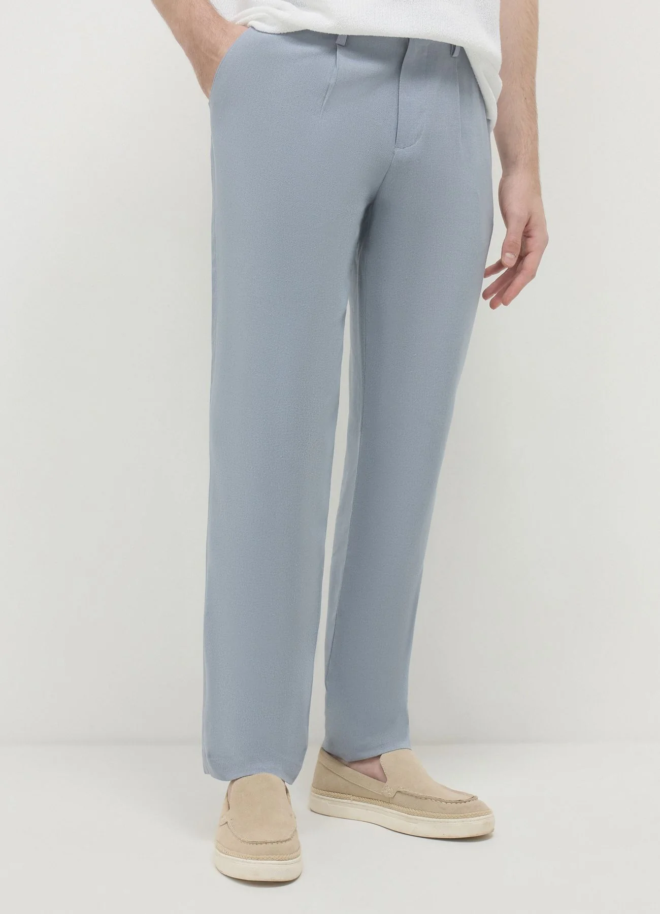 Pantalone chino misto lino - Image 2