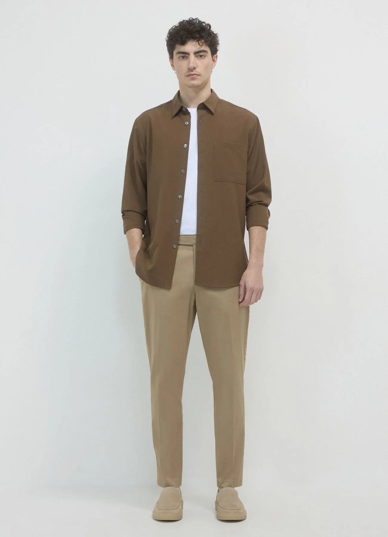 Pantalone chino sartoriale