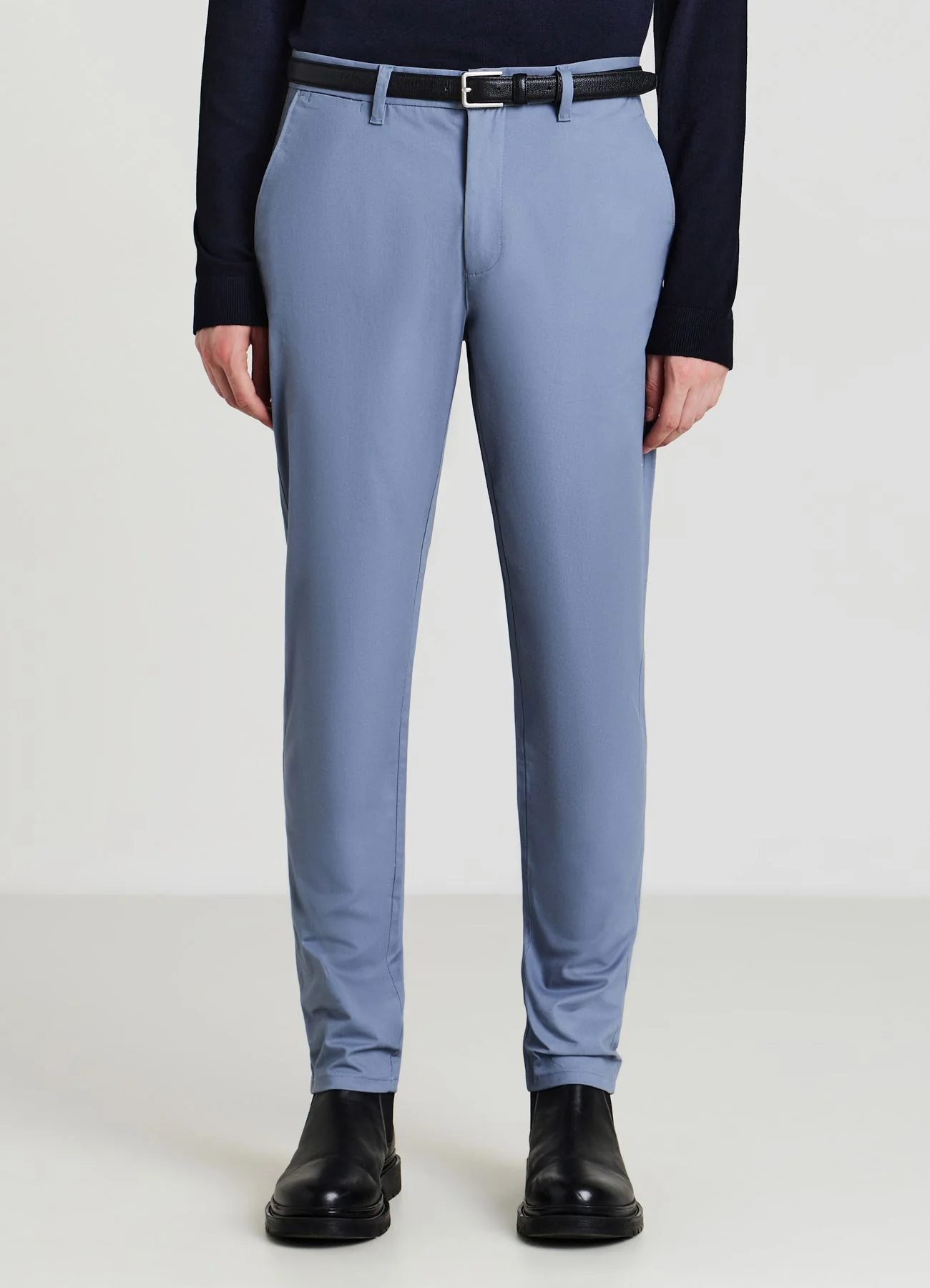 Pantalone chino tinta unita - Image 2
