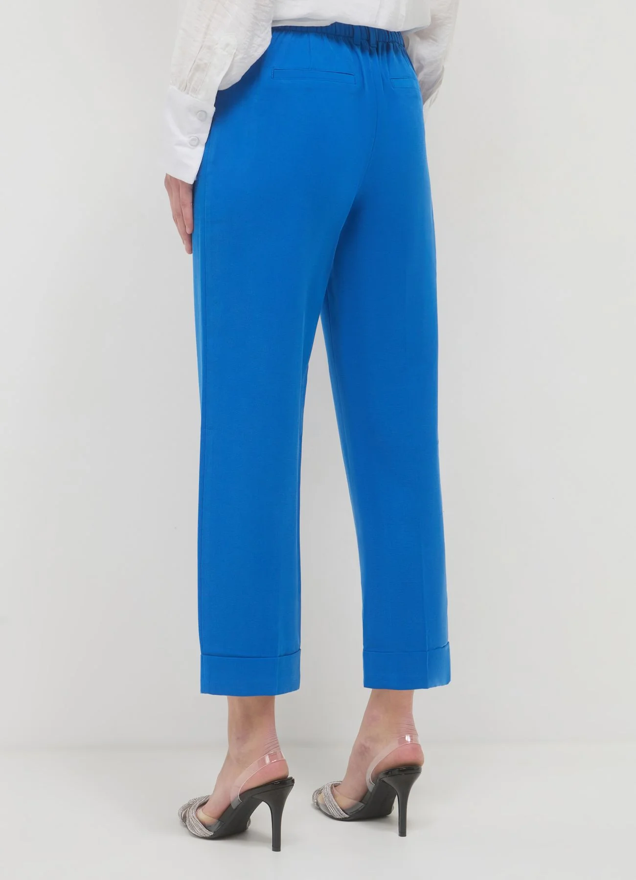Pantalone classico con risvolto - Image 3