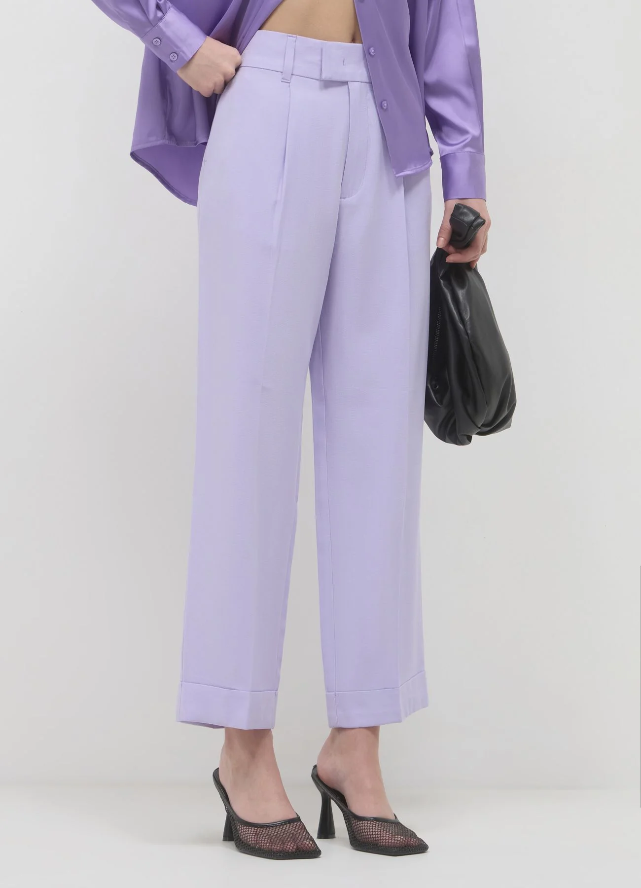 Pantalone classico con risvolto - Image 3