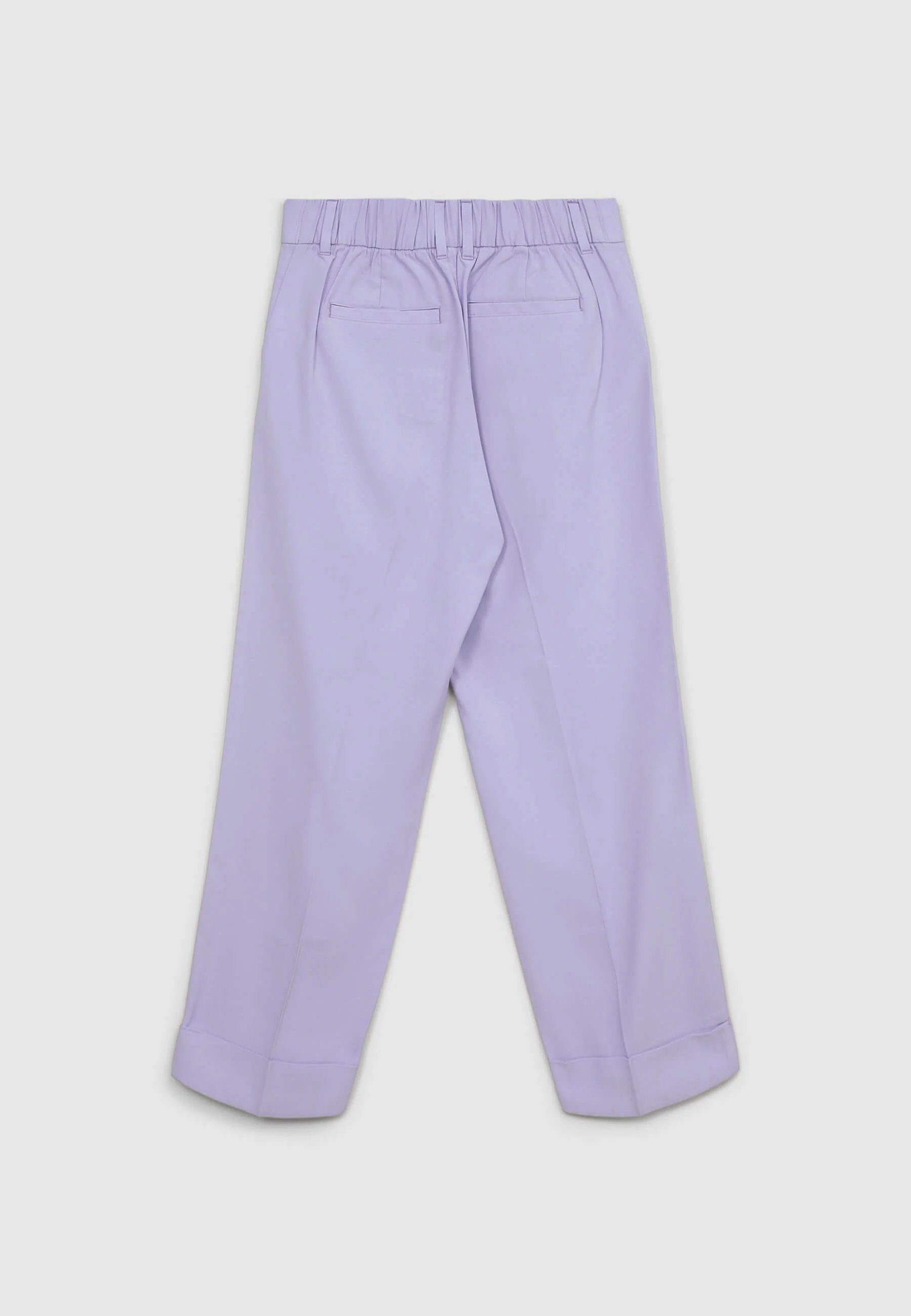 Pantalone classico con risvolto - Image 4