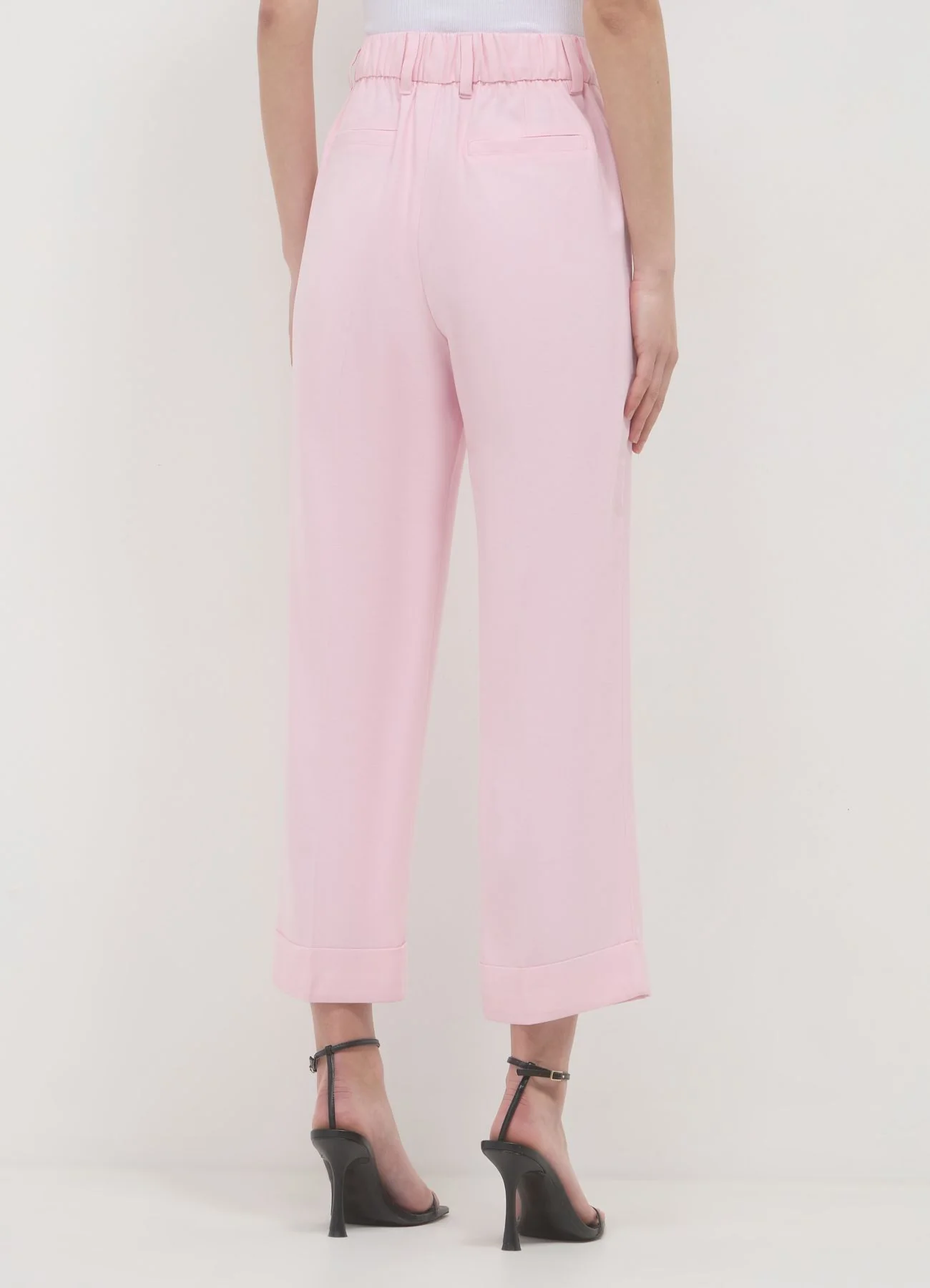 Pantalone classico con risvolto - Image 2