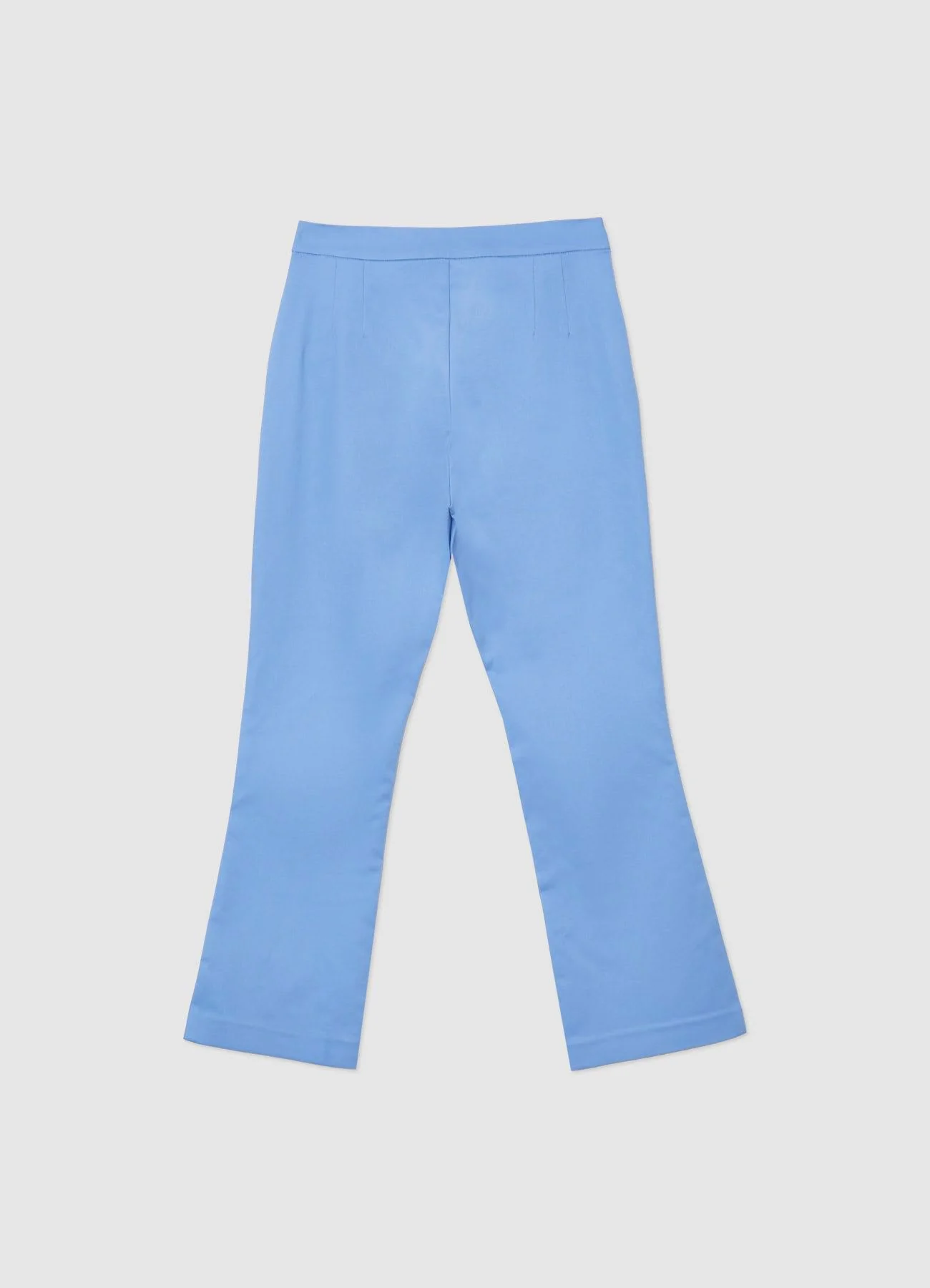 Pantalone cropped flare in rasatello - Image 6