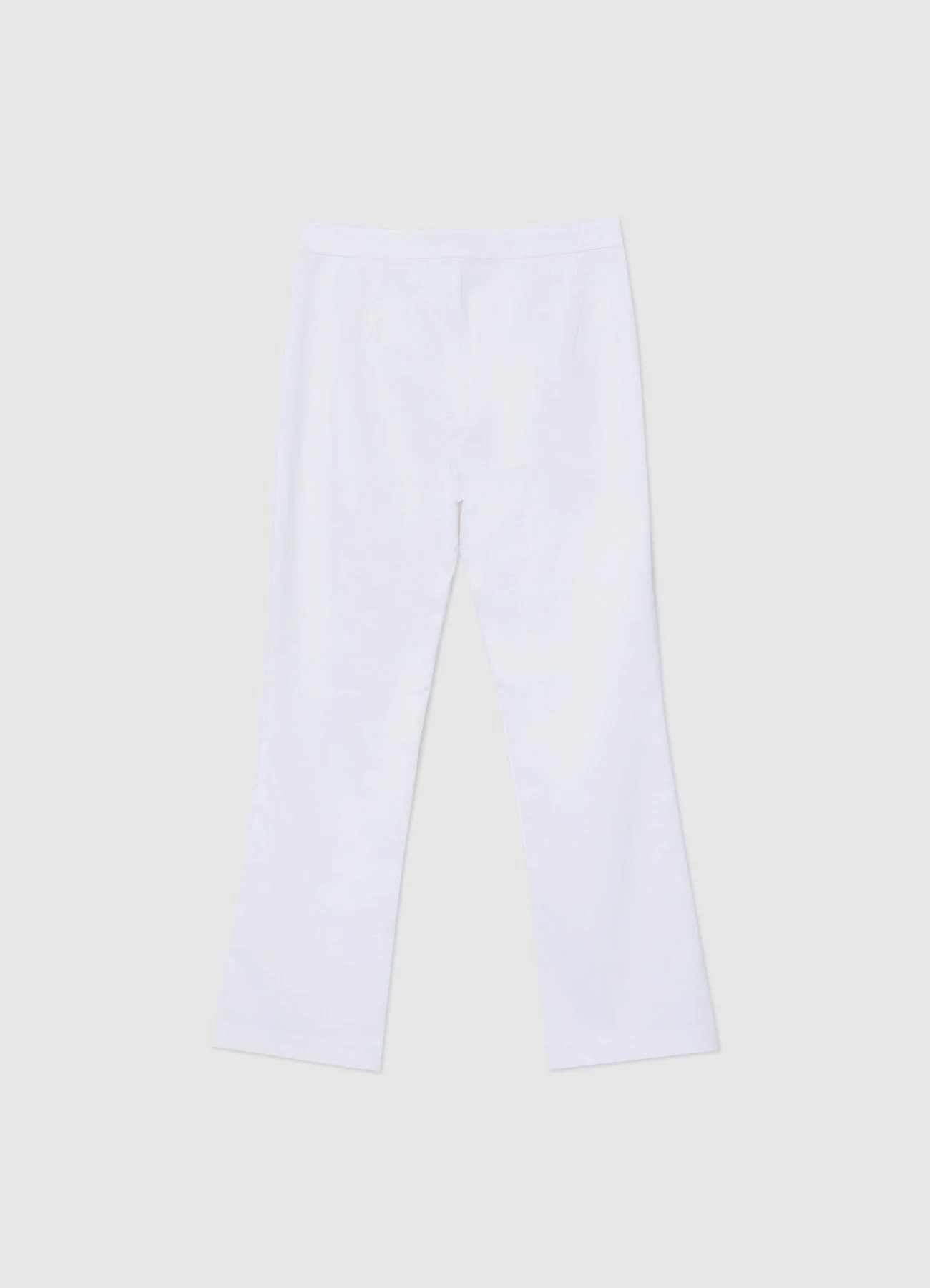 Pantalone cropped flare in rasatello - Image 4