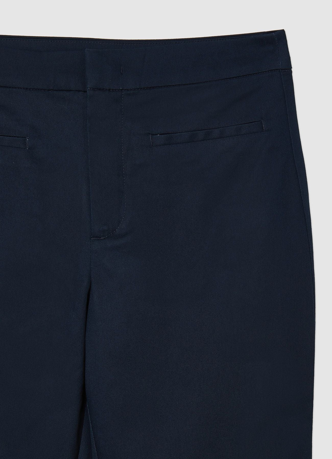 Pantalone cropped flare in rasatello - Image 5