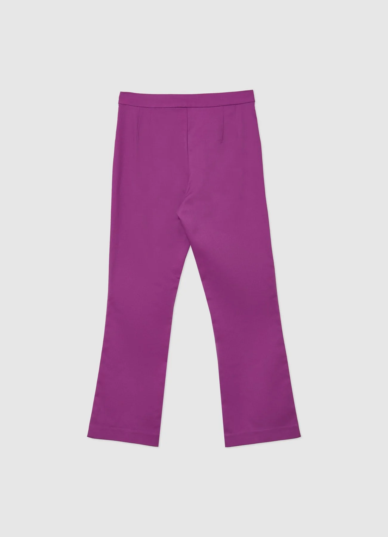 Pantalone cropped flare in rasatello - Image 4