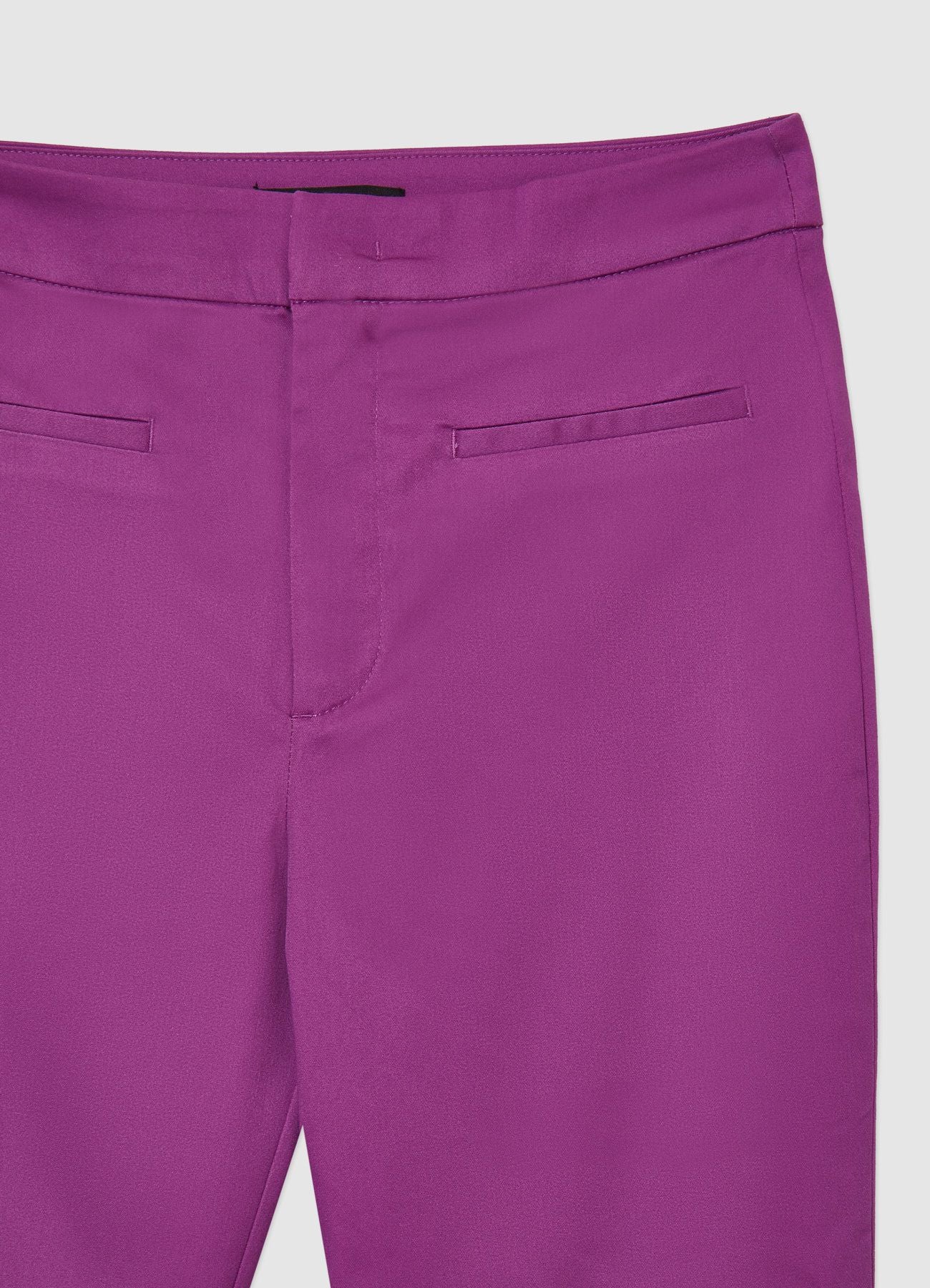 Pantalone cropped flare in rasatello - Image 5