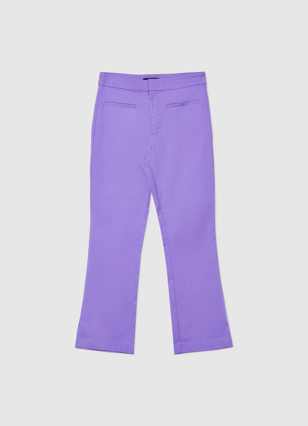 Pantalone cropped flare in rasatello - Image 6