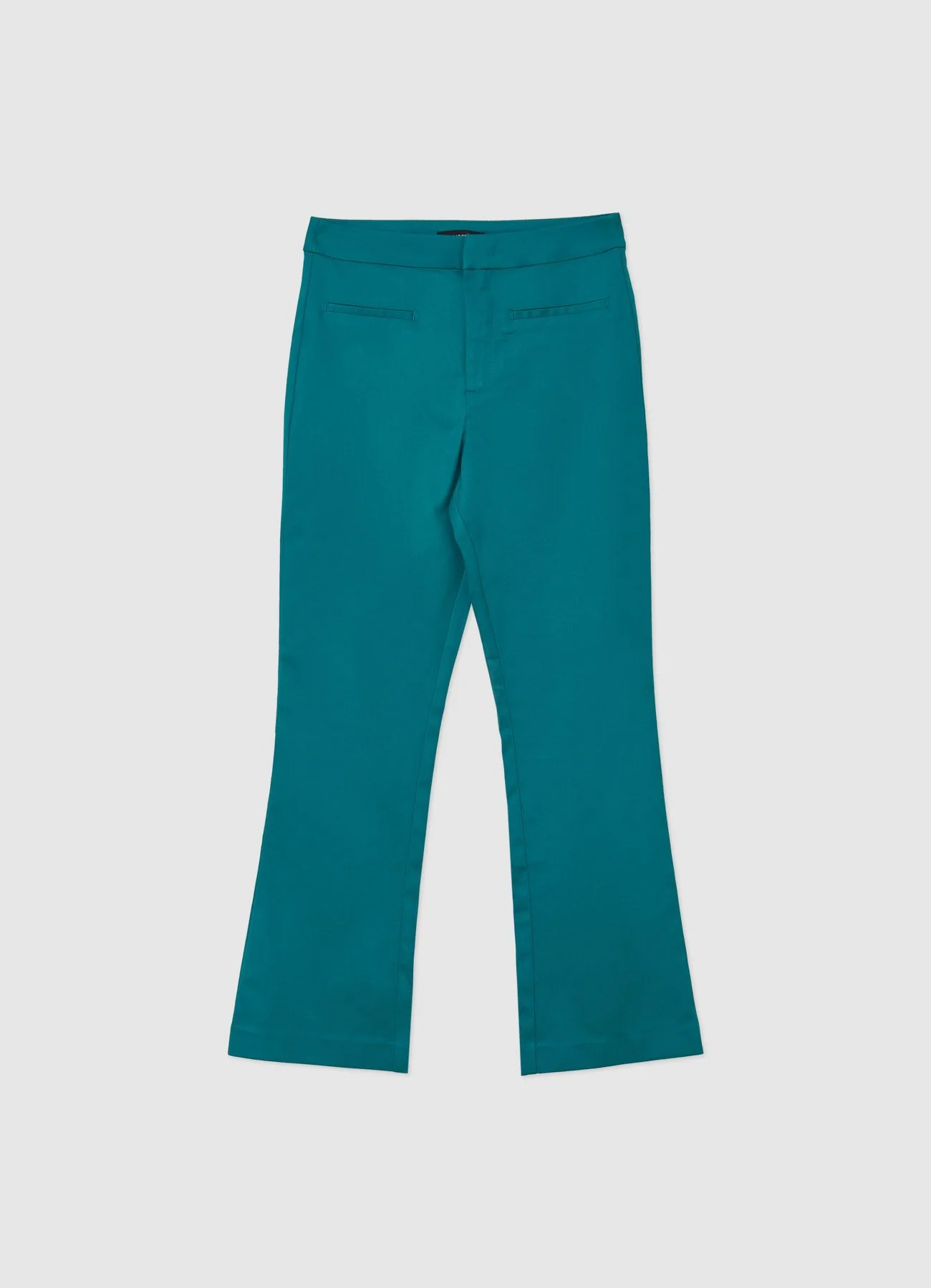 Pantalone cropped flare in rasatello - Image 4