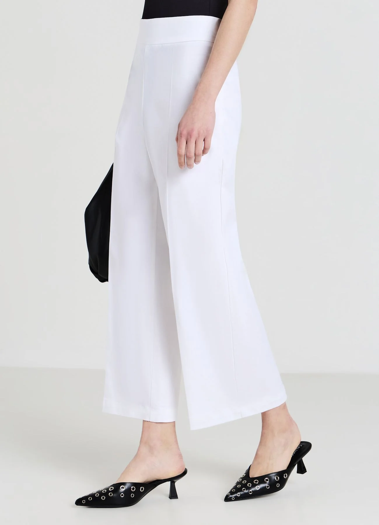 Pantalone culotte in cotone - Image 2
