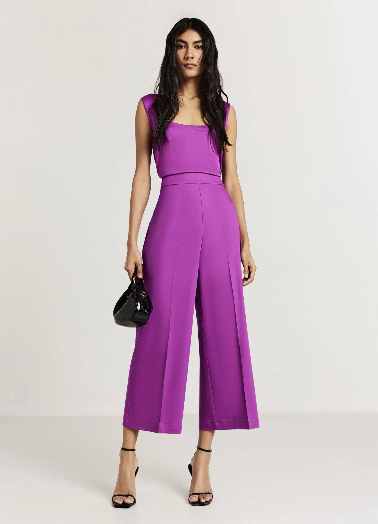 Pantalone culotte in cotone
