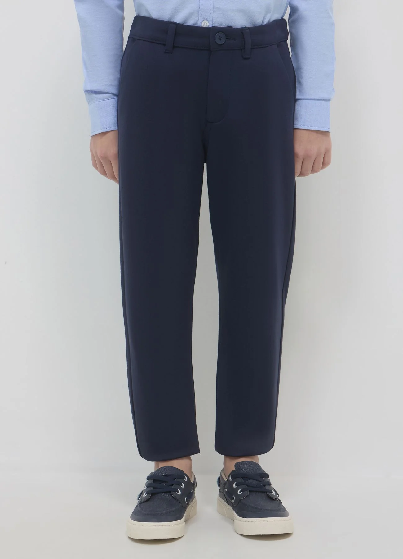Pantalone elegante tinta unita - Image 3