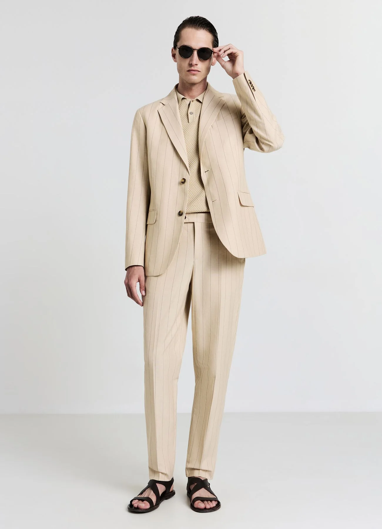 Pantalone gessato