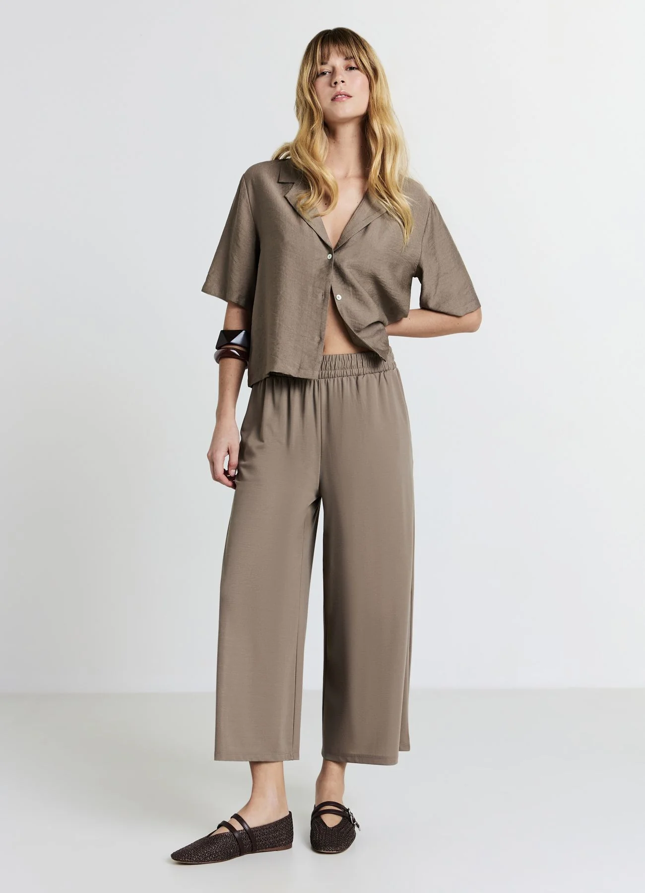 Pantalone ginnico crop - Image 3
