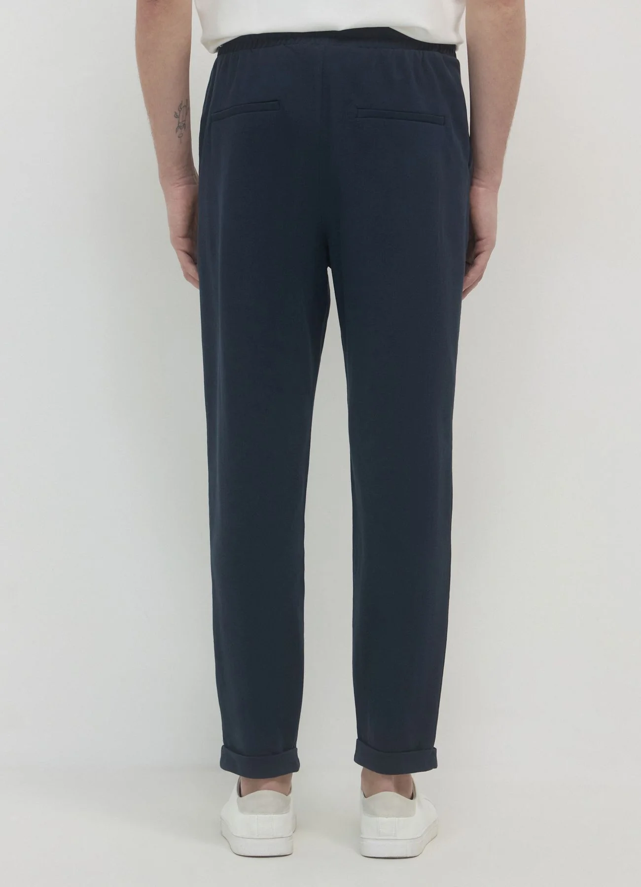 Pantalone ginnico in tessuto piquet