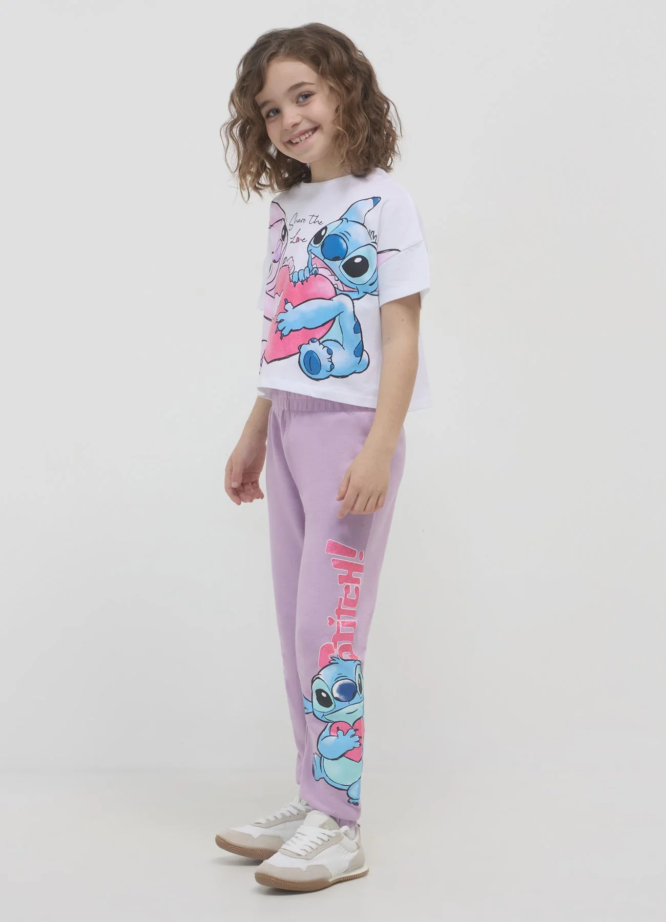 Pantalone ginnico stampa Stitch - Image 2