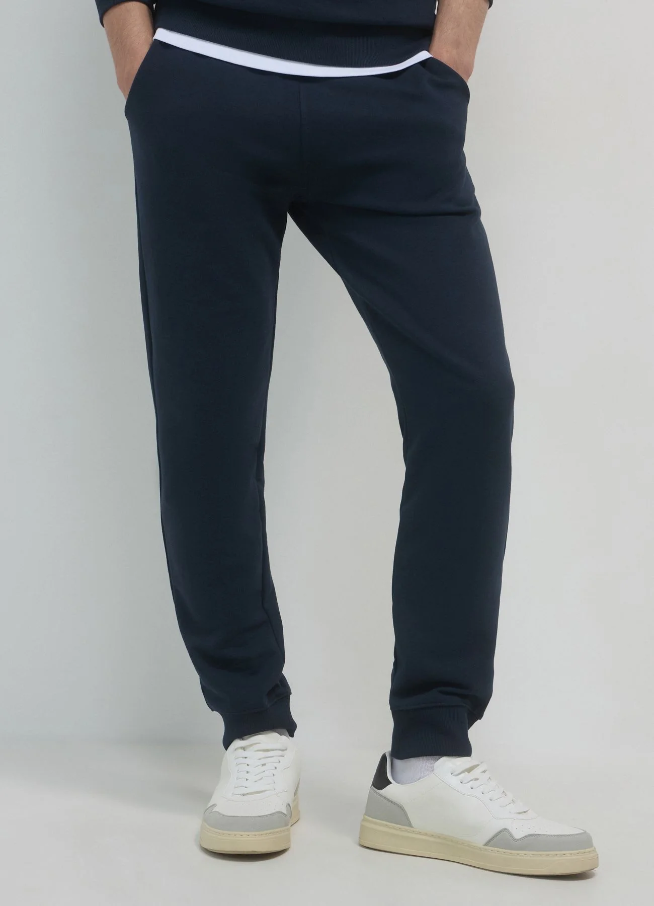 Pantalone ginnico tinta unita - Image 3