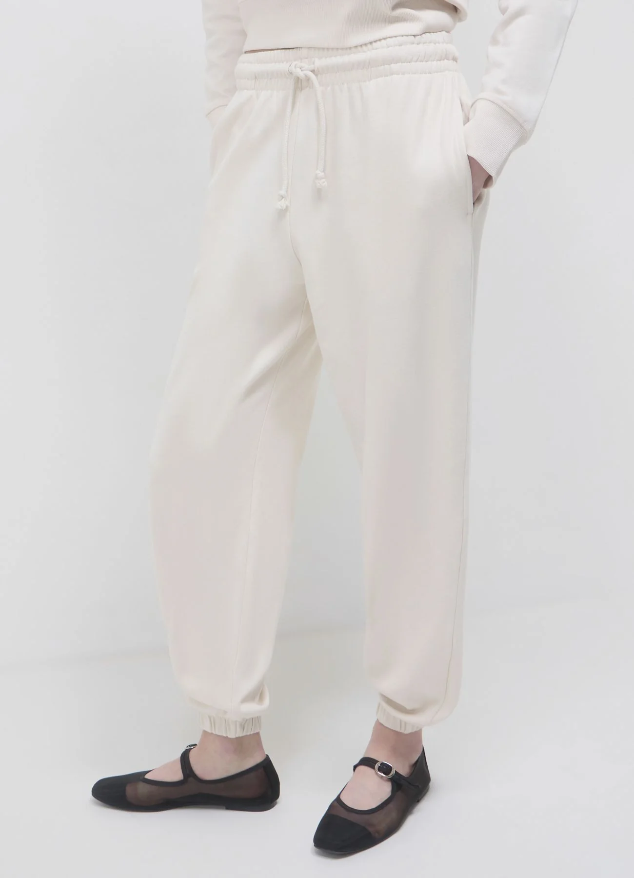 Pantalone ginnico tinta unita - Image 3