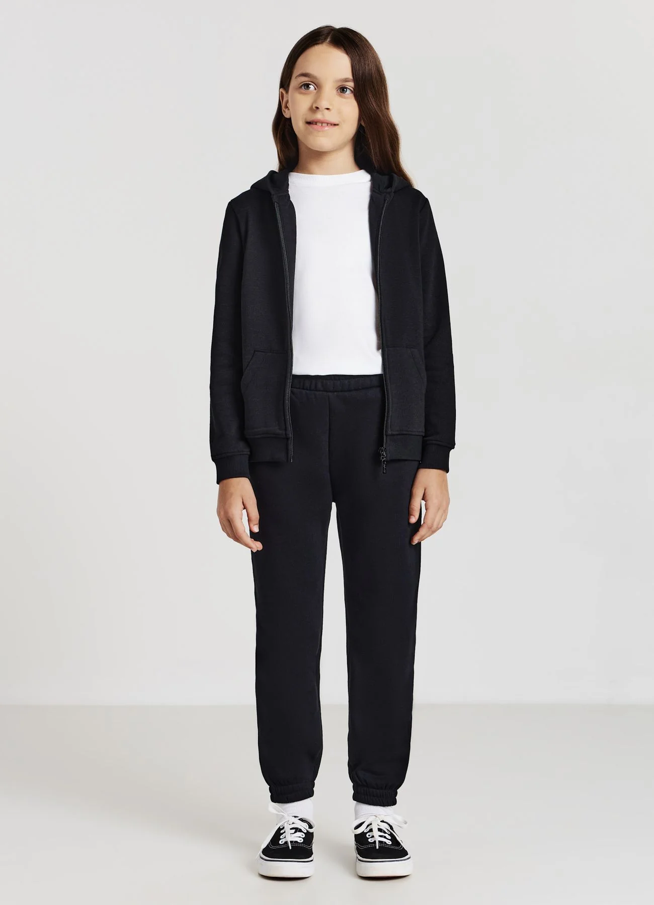 Pantalone ginnico tinta unita