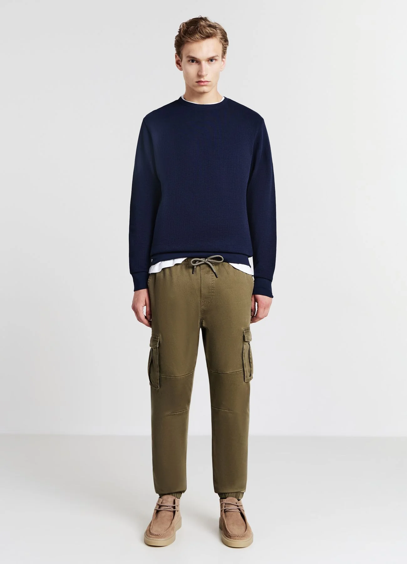 Pantalone jogger con tasconi - Image 3