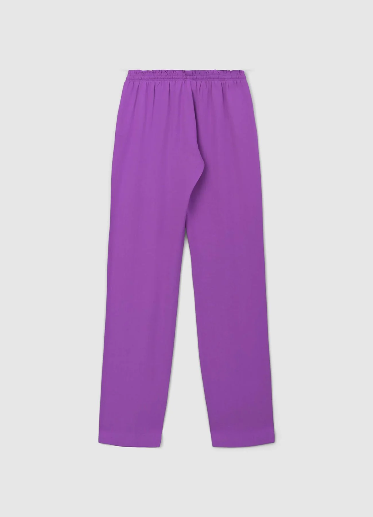 Pantalone lungo tinta unita