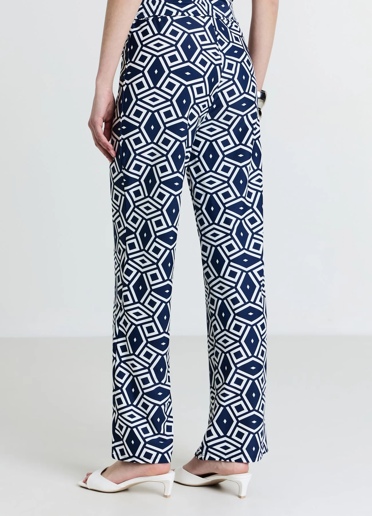 Pantalone palazzo a fantasia - Image 2