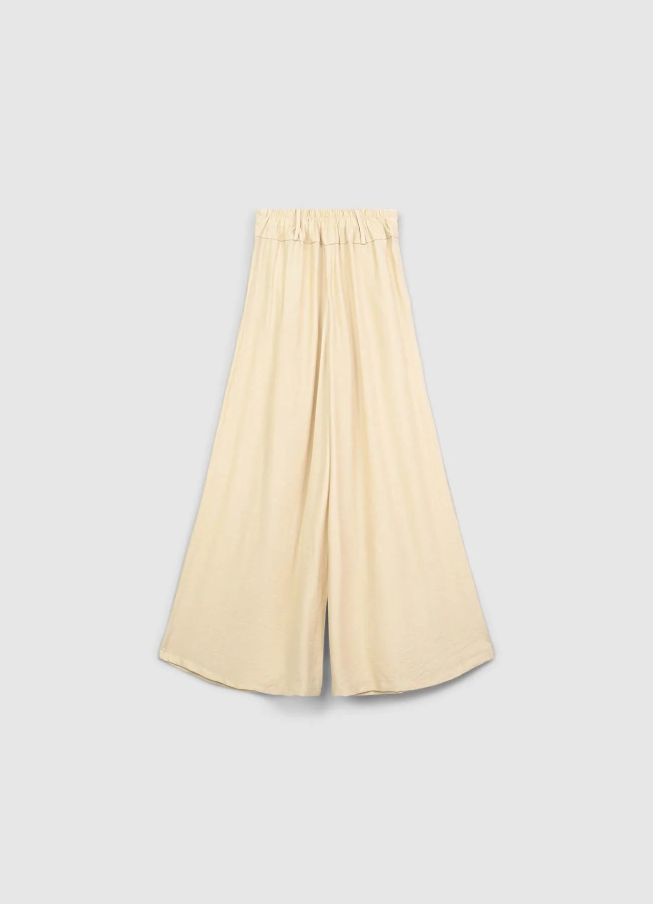 Pantalone palazzo ampio con cintura - Image 4
