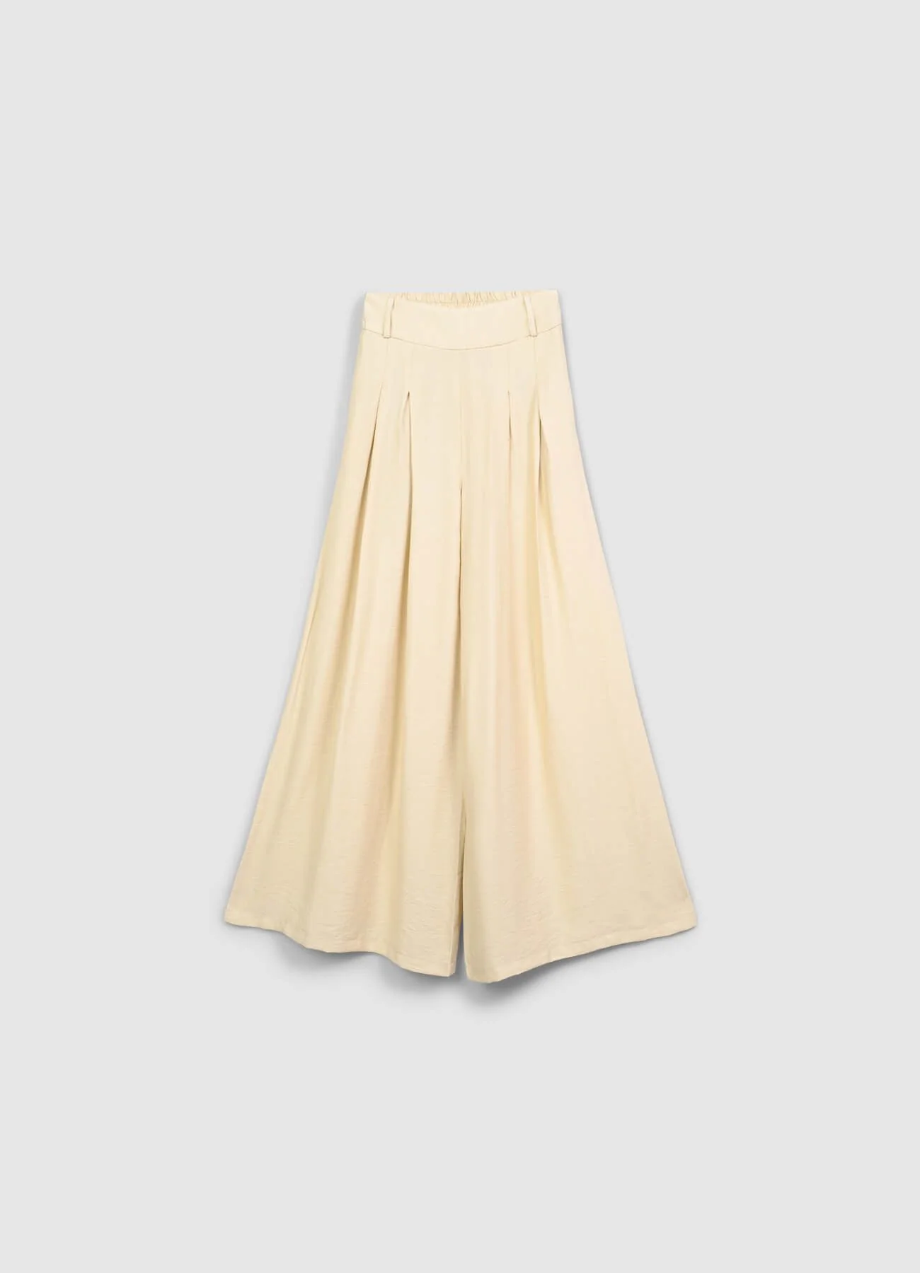 Pantalone palazzo ampio con cintura - Image 5