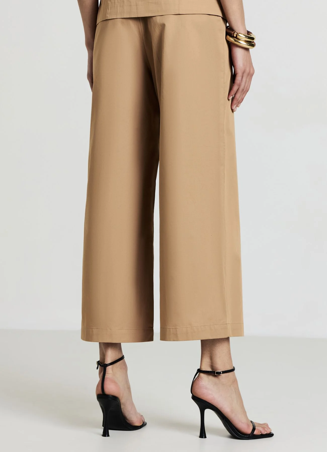 Pantalone palazzo crop