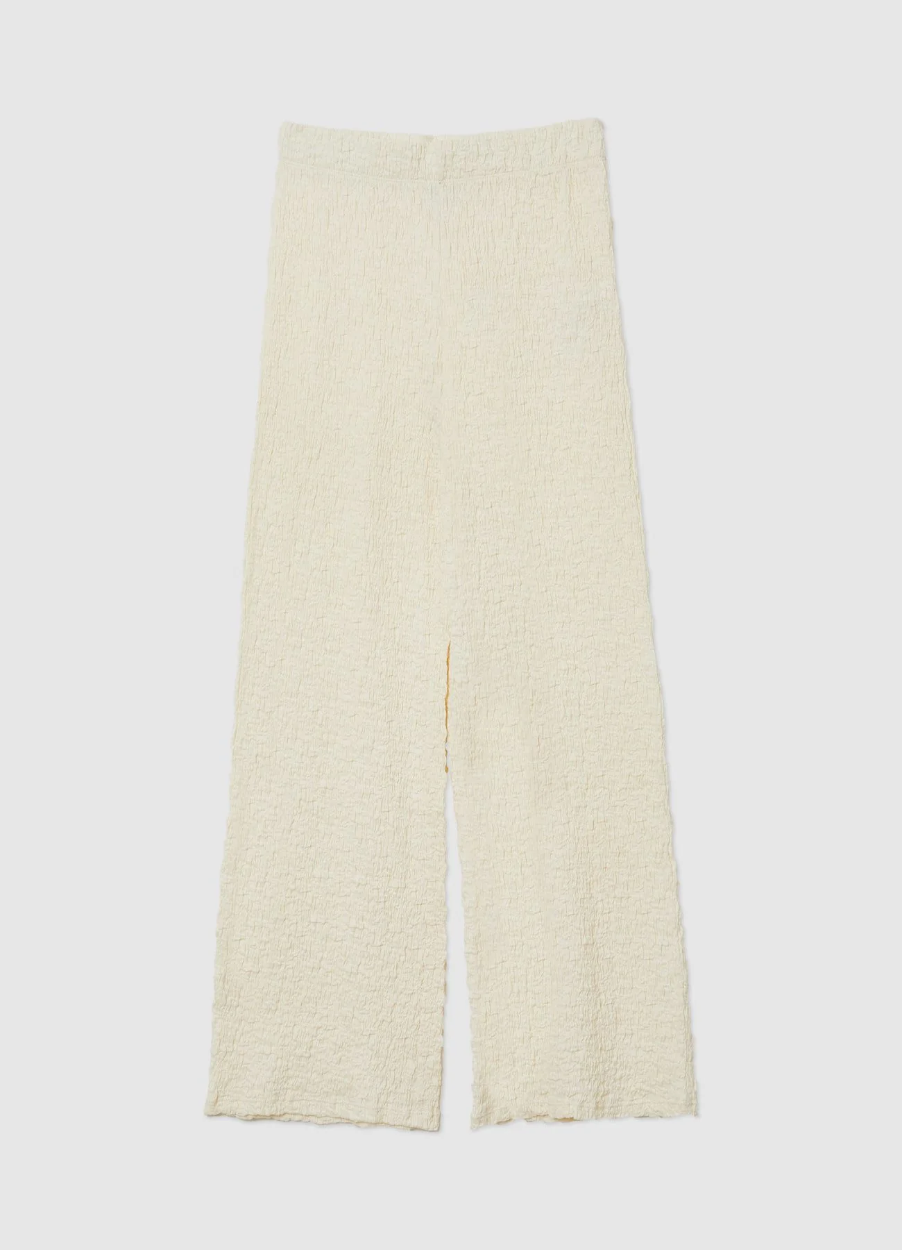Pantalone palazzo tessuto bubble - Image 4