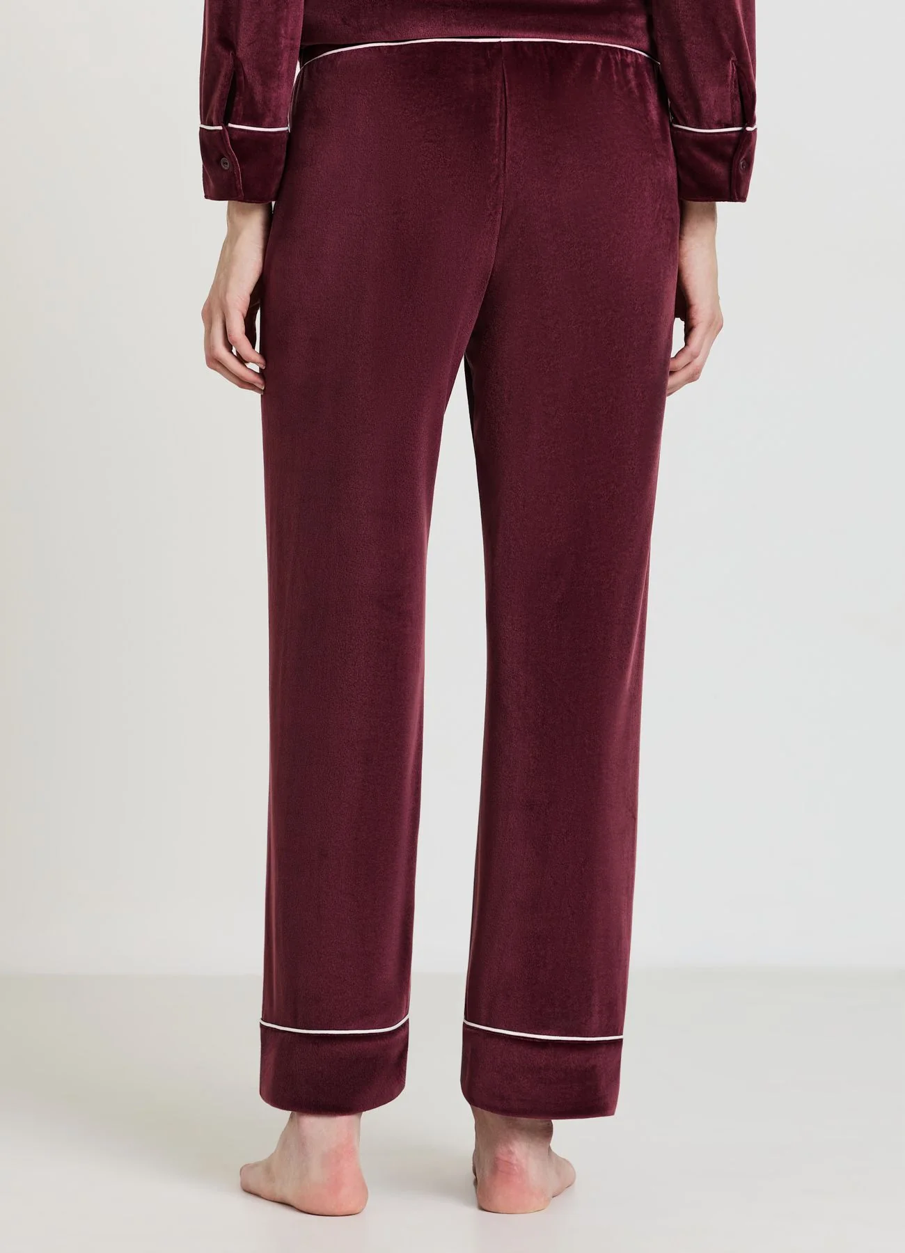 Pantalone pigiama con piping - Image 3