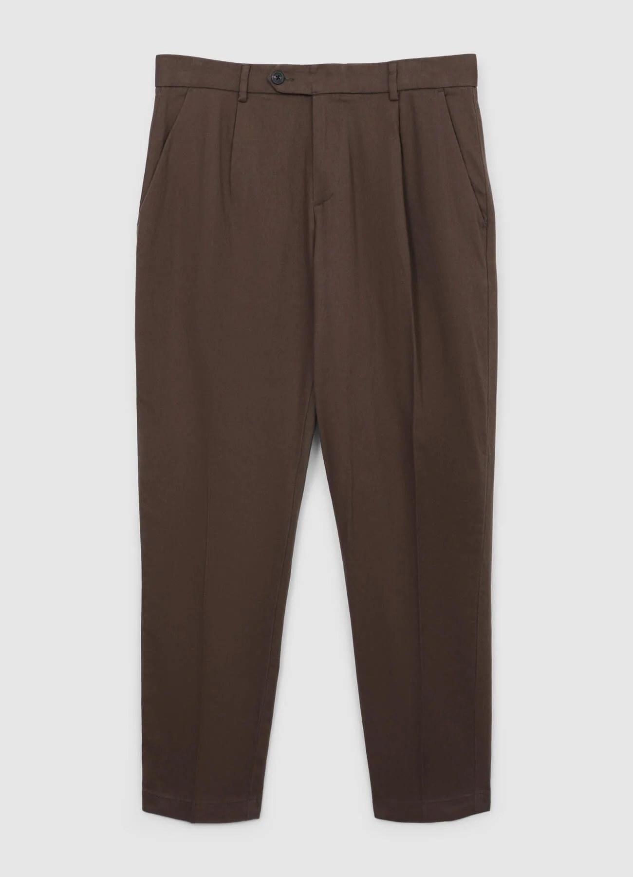 Pantalone relaxed tinta unita - Image 4