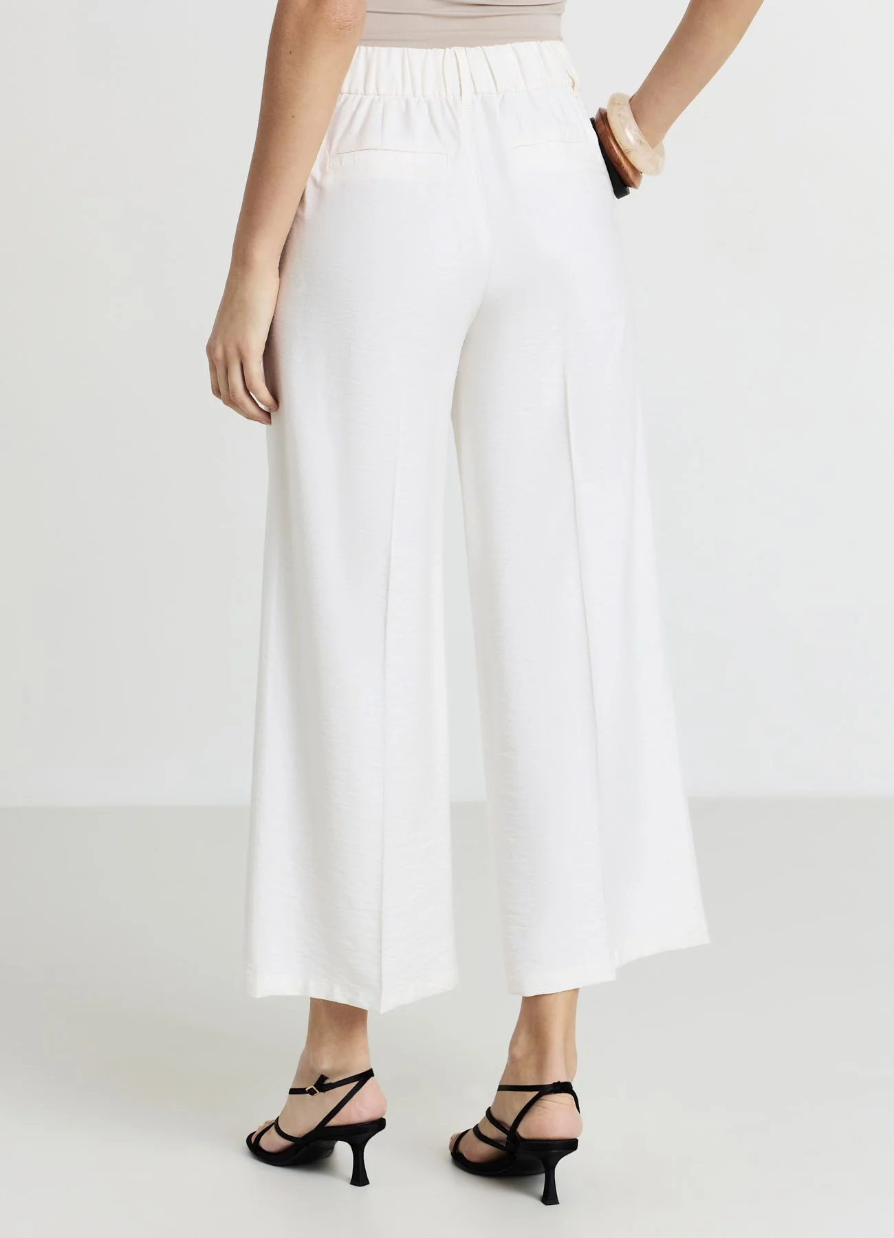 Pantalone straight con pinces - Image 3