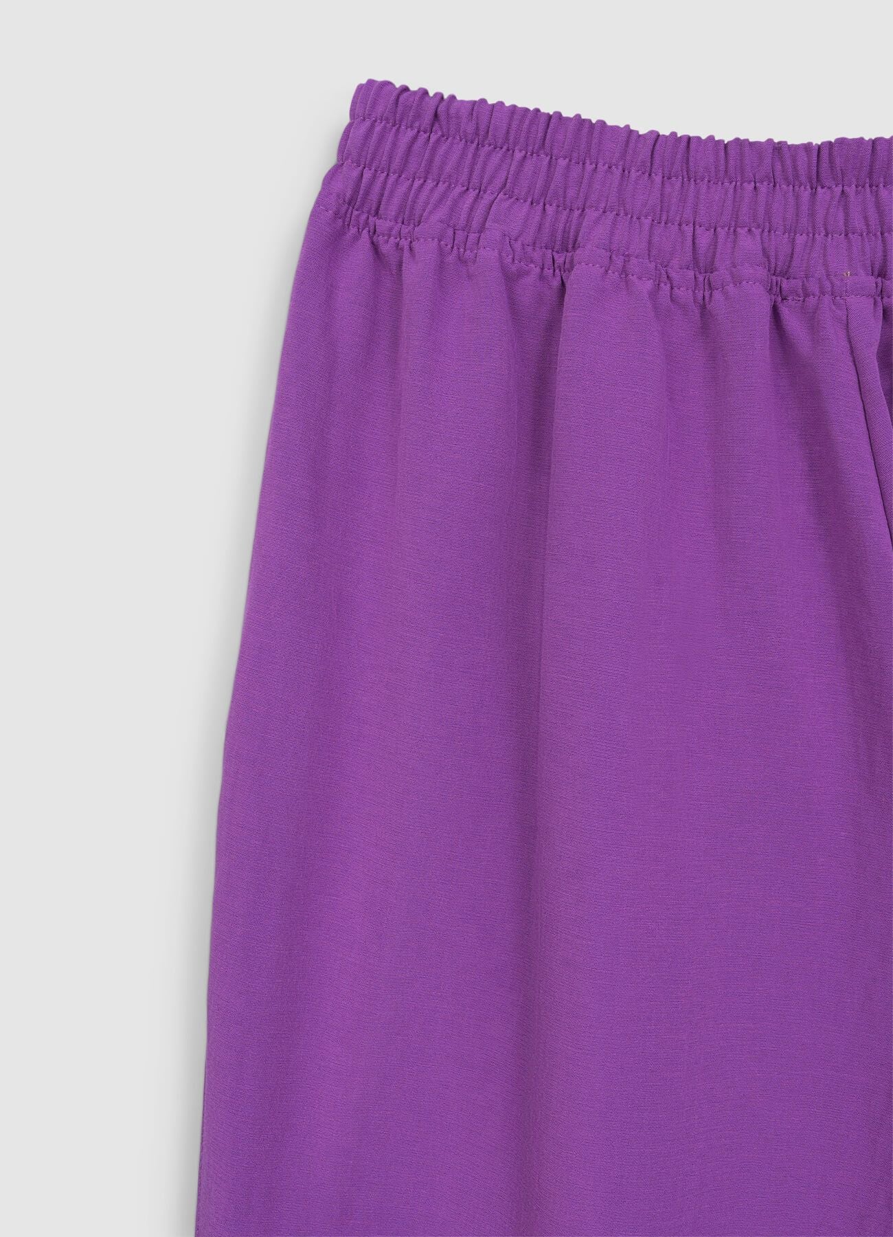 Pantalone tinta unita con elastico - Image 6