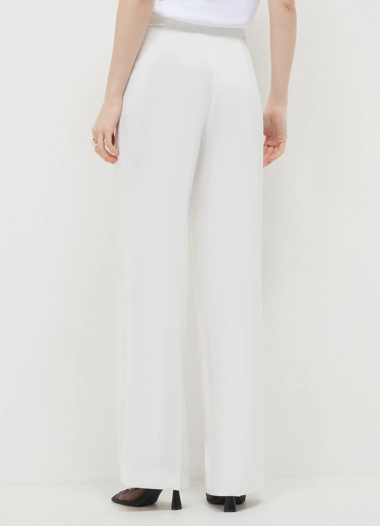 Pantaloni a palazzo con cinturini - Image 3
