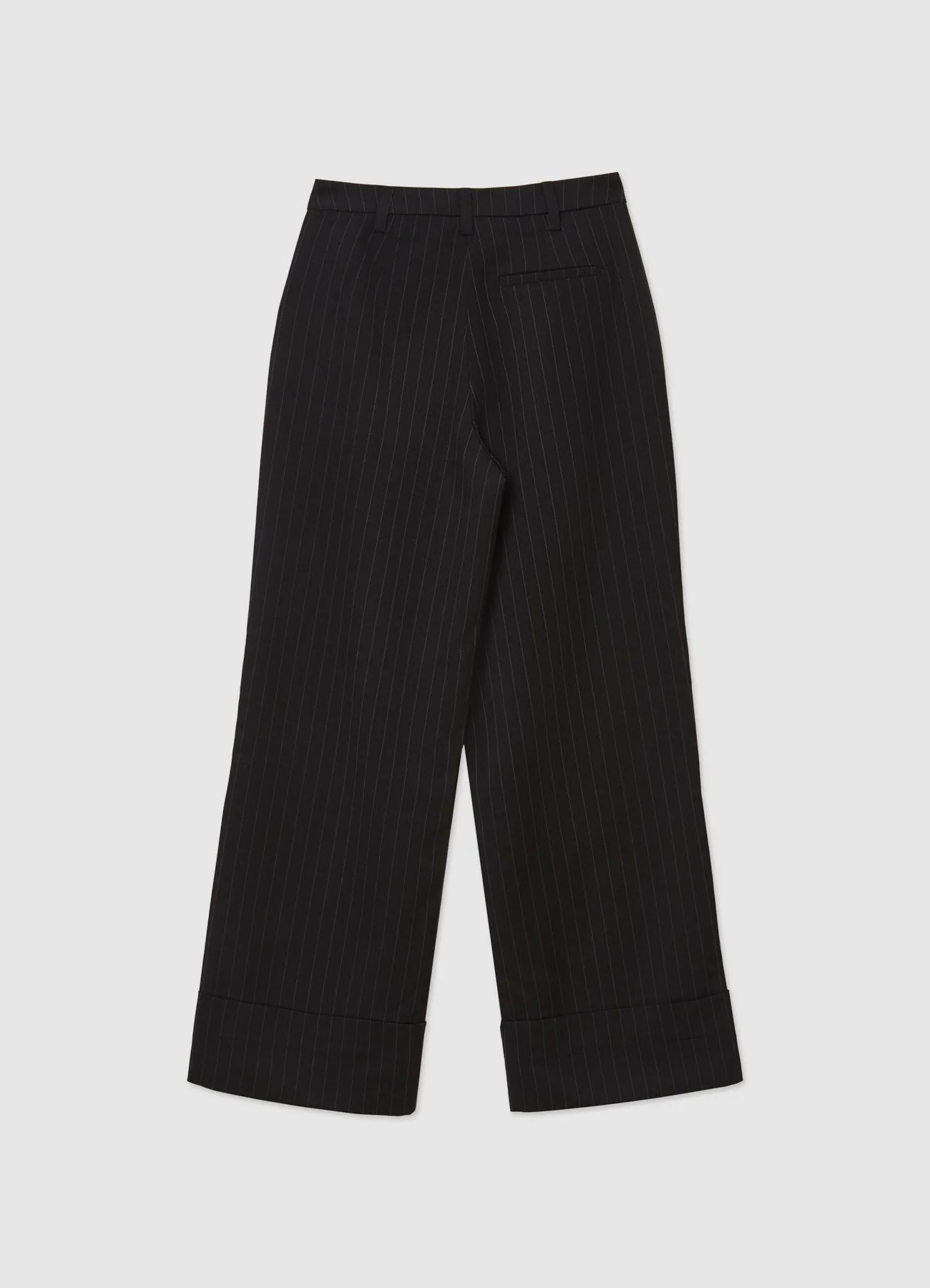 Pantaloni a palazzo gessati - Image 5