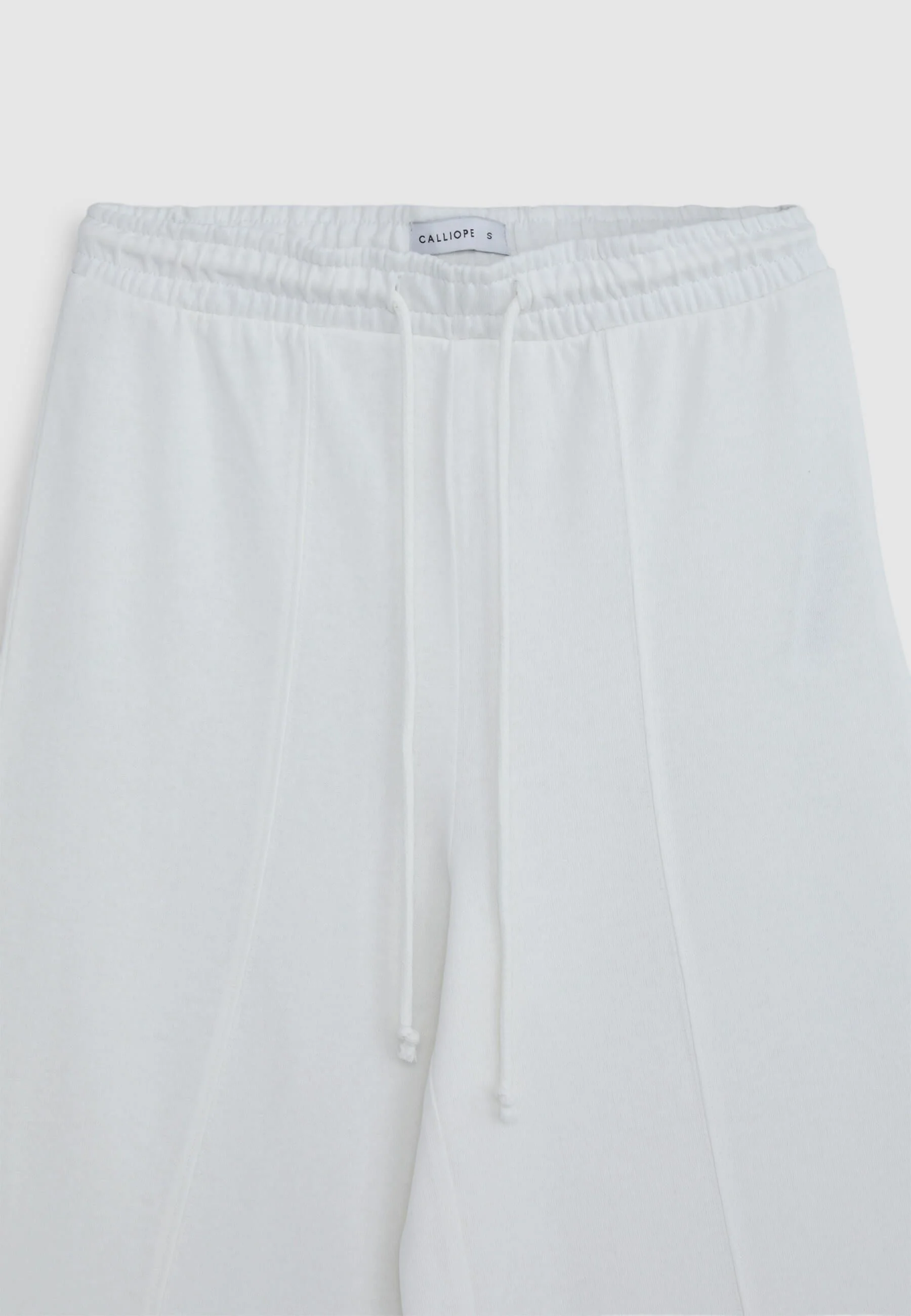 Pantaloni a palazzo in felpa - Image 3