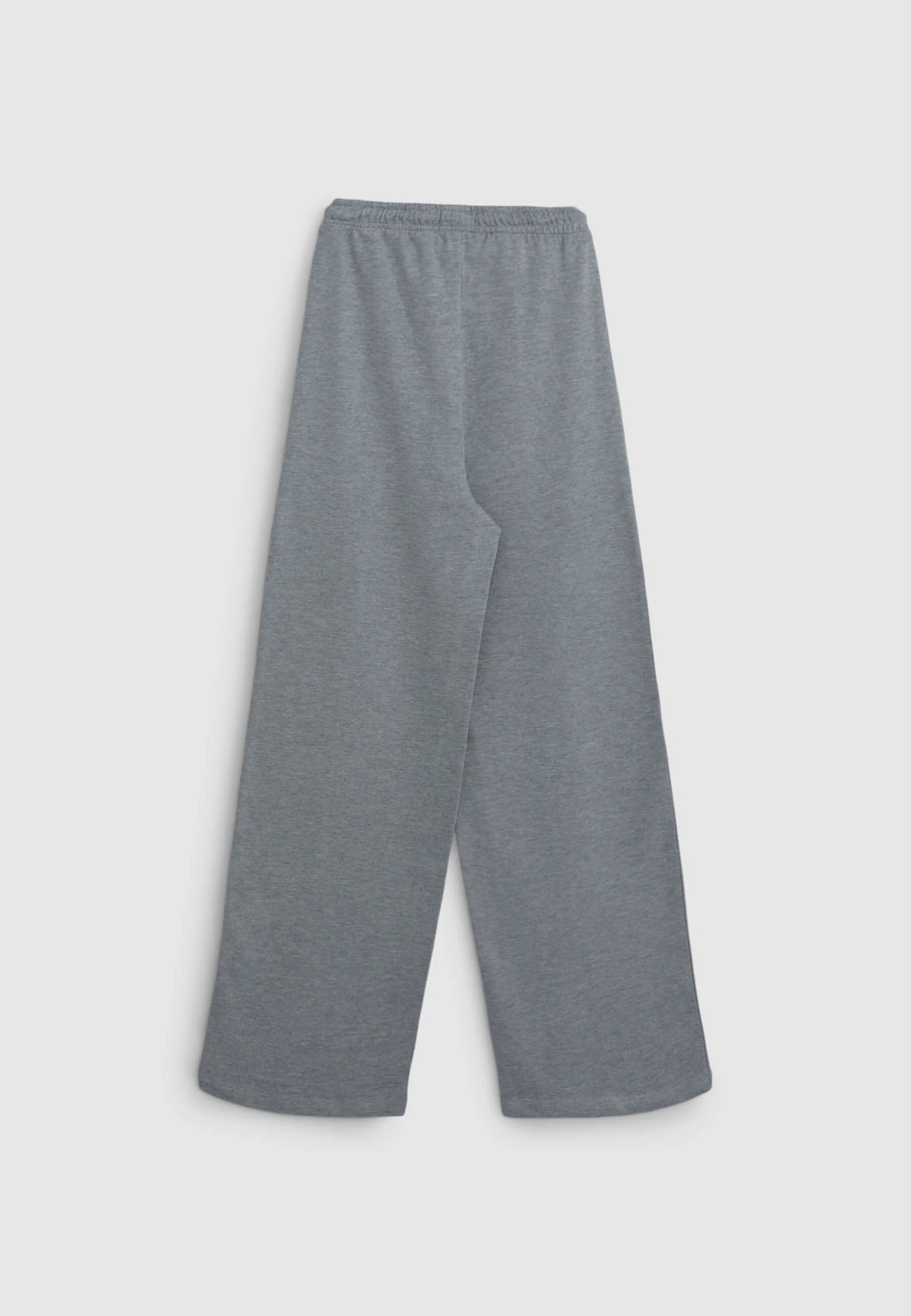 Pantaloni a palazzo in felpa - Image 5