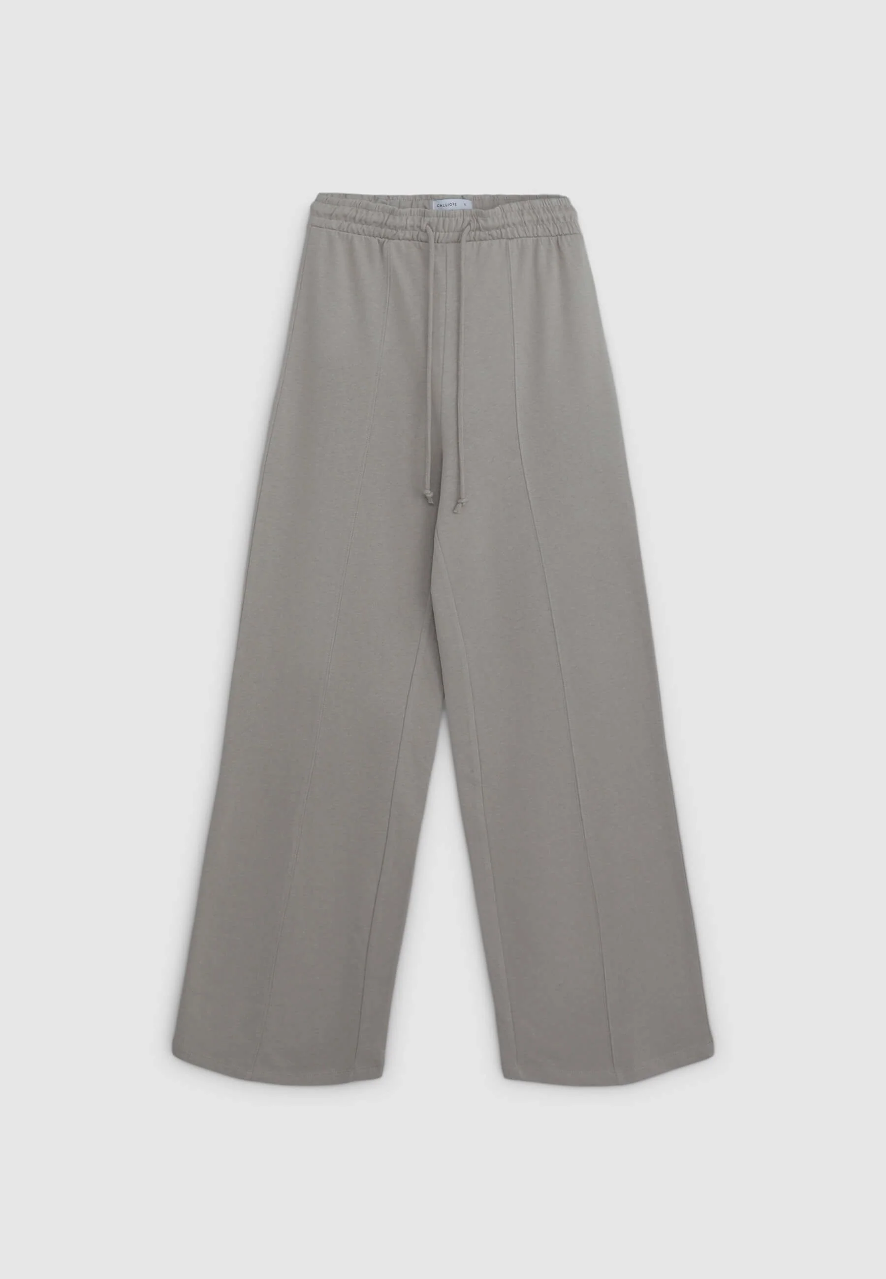 Pantaloni a palazzo in felpa - Image 5