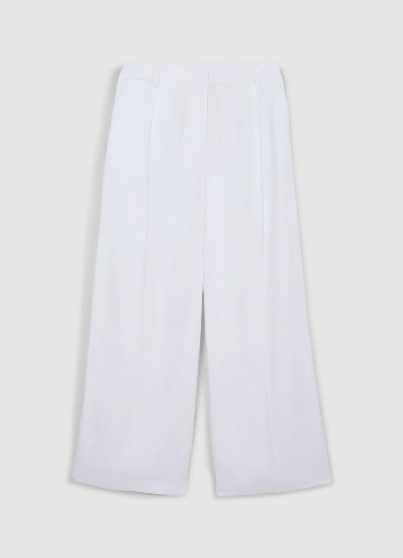 Pantaloni a palazzo misto lino - Image 6