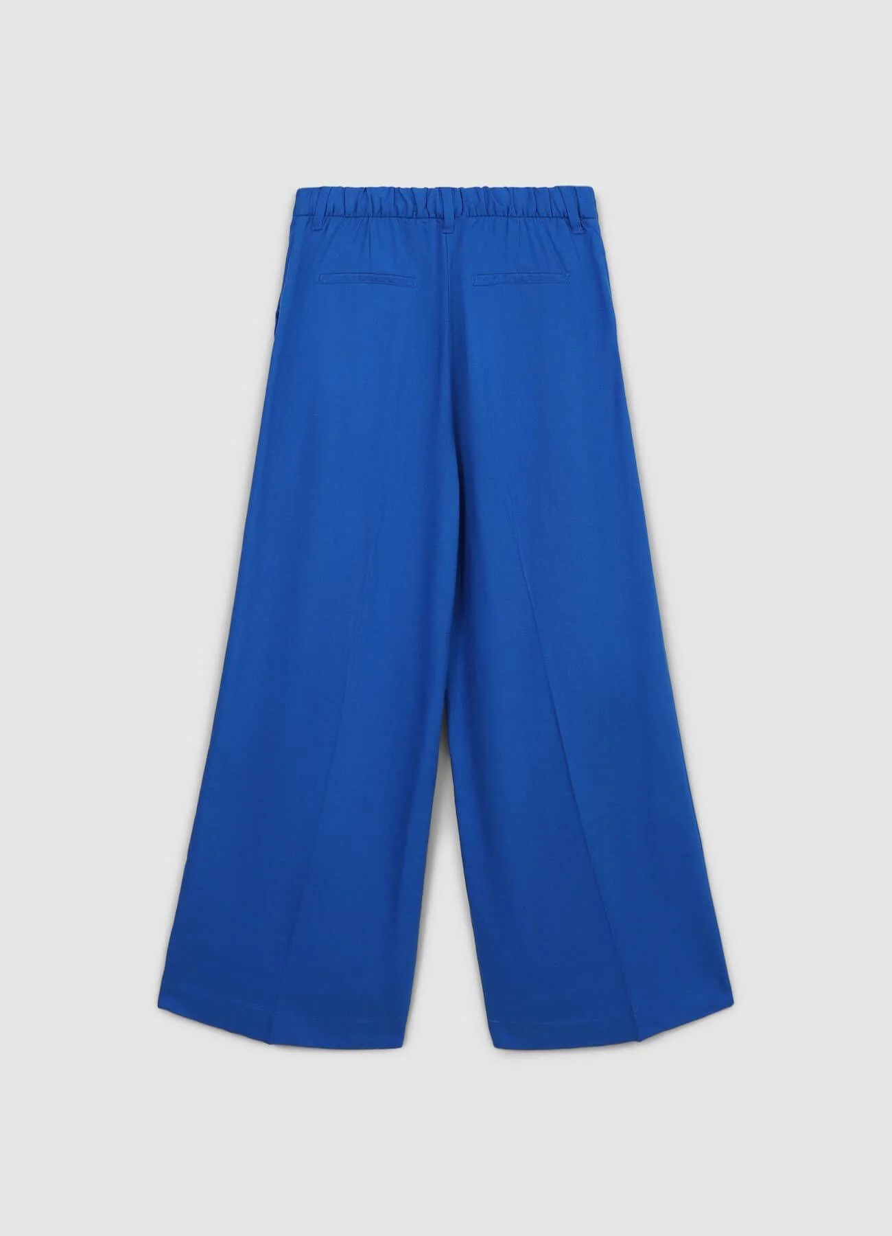 Pantaloni a palazzo misto lino - Image 4