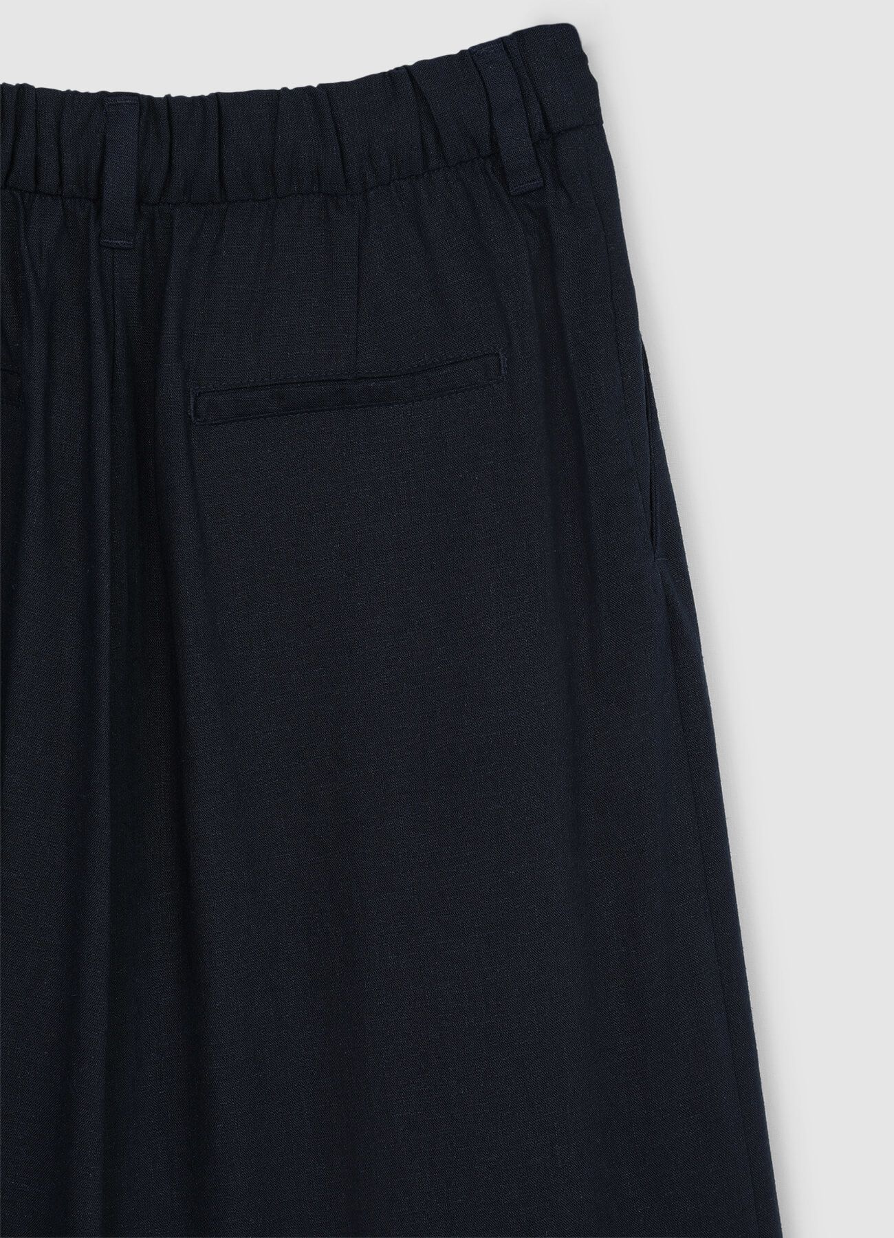 Pantaloni a palazzo misto lino - Image 6