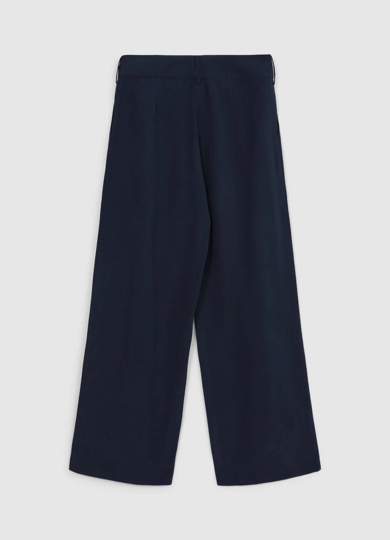 Pantaloni a palazzo tinta unita - Image 4