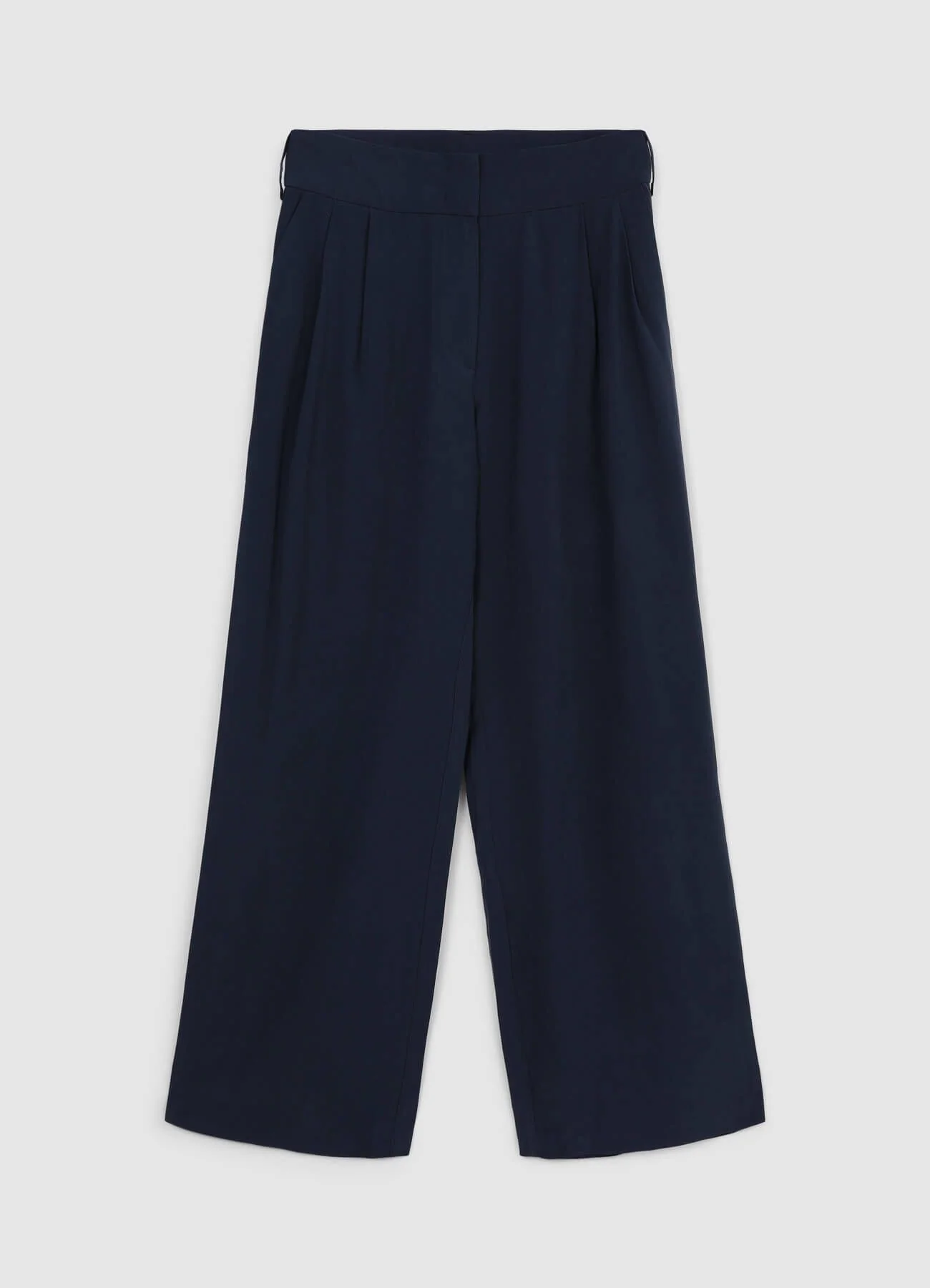 Pantaloni a palazzo tinta unita - Image 5