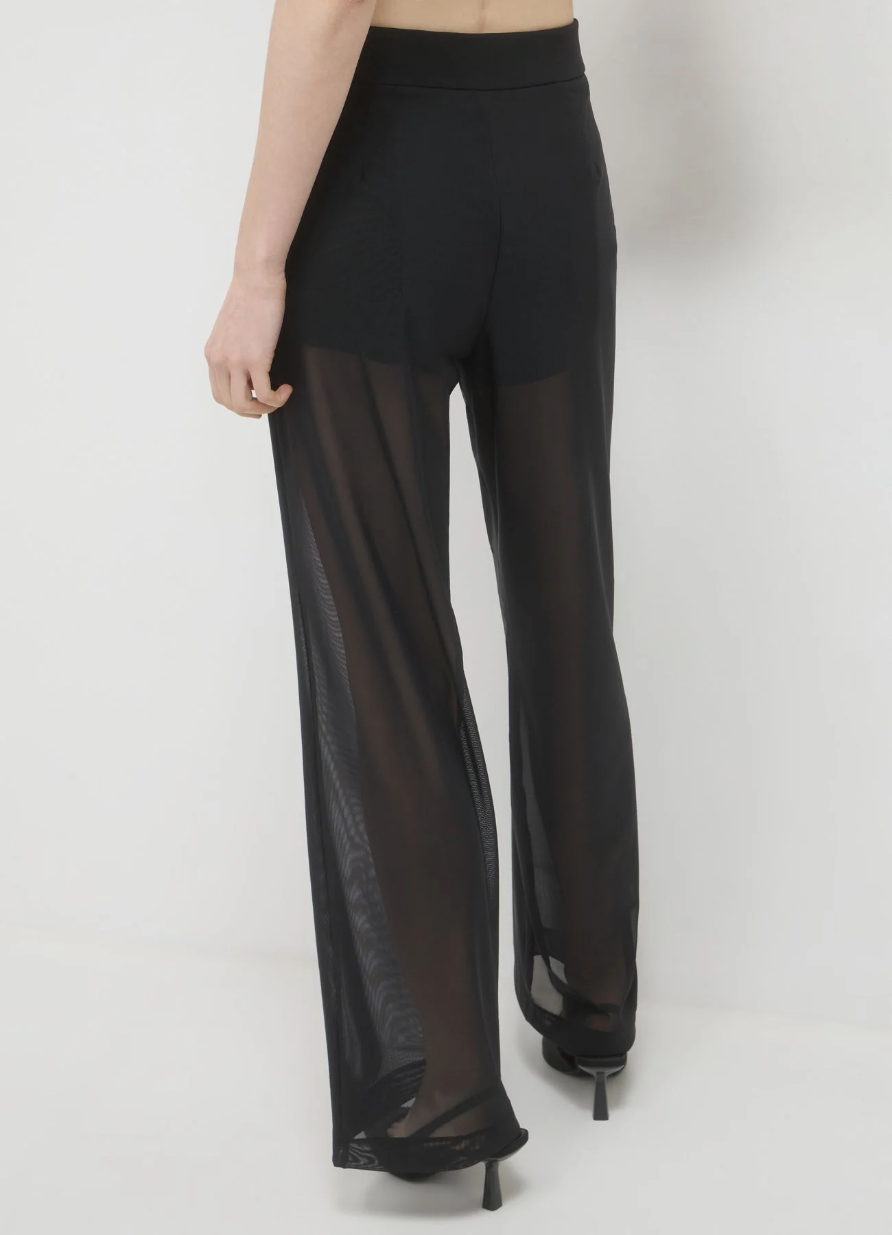 Pantaloni a palazzo tulle - Image 3