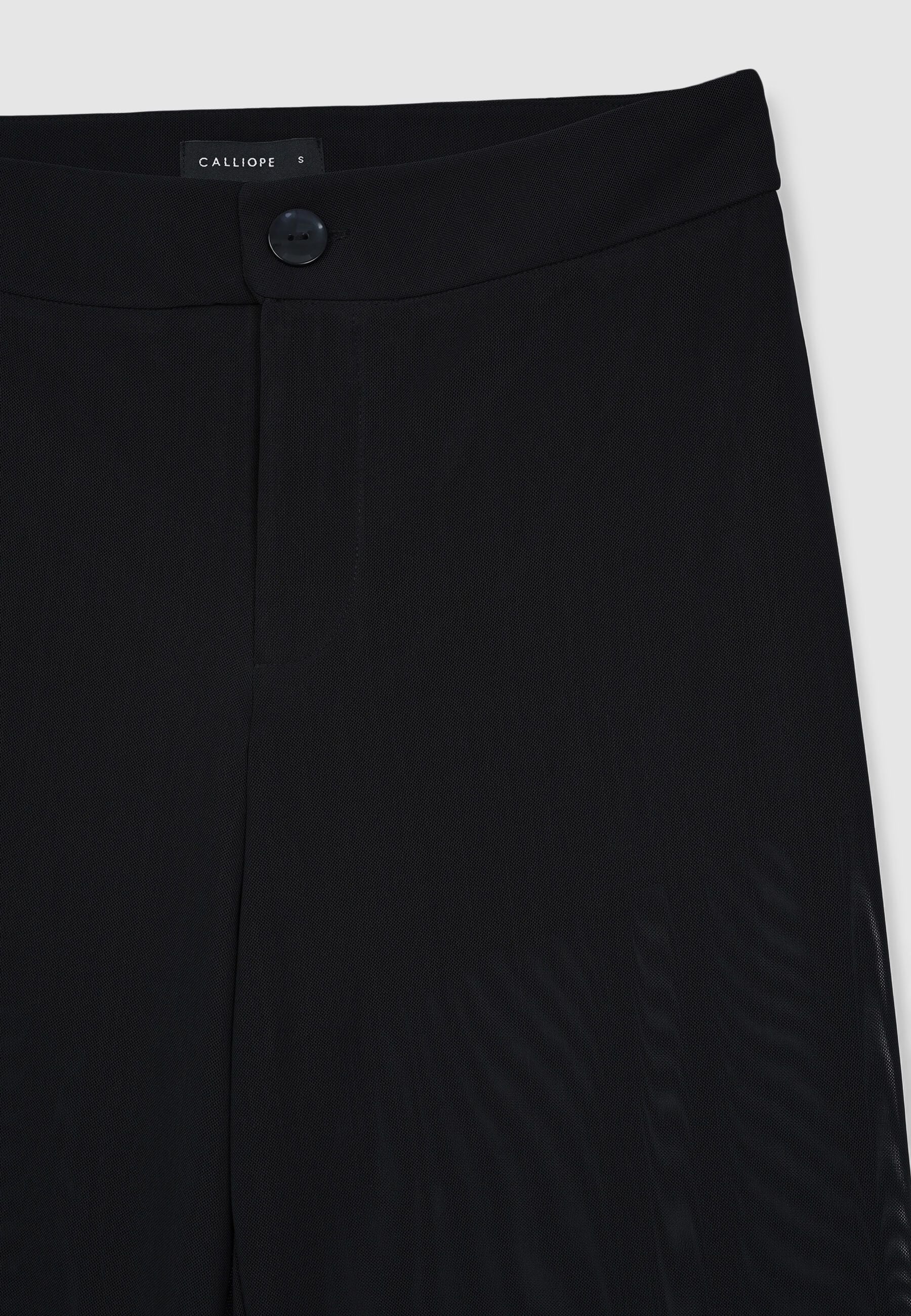 Pantaloni a palazzo tulle - Image 4
