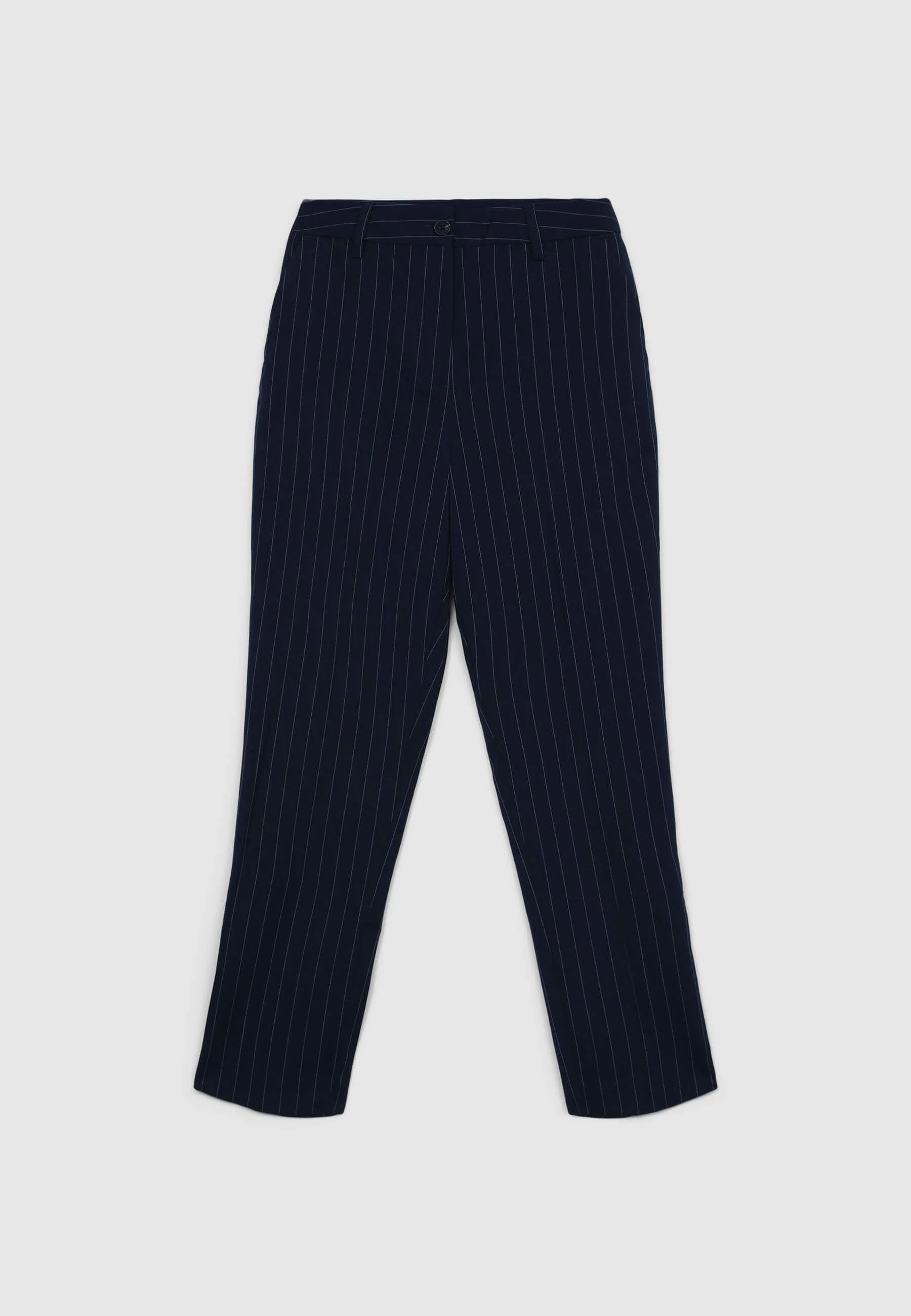 Pantaloni a sigaretta gessati - Image 4