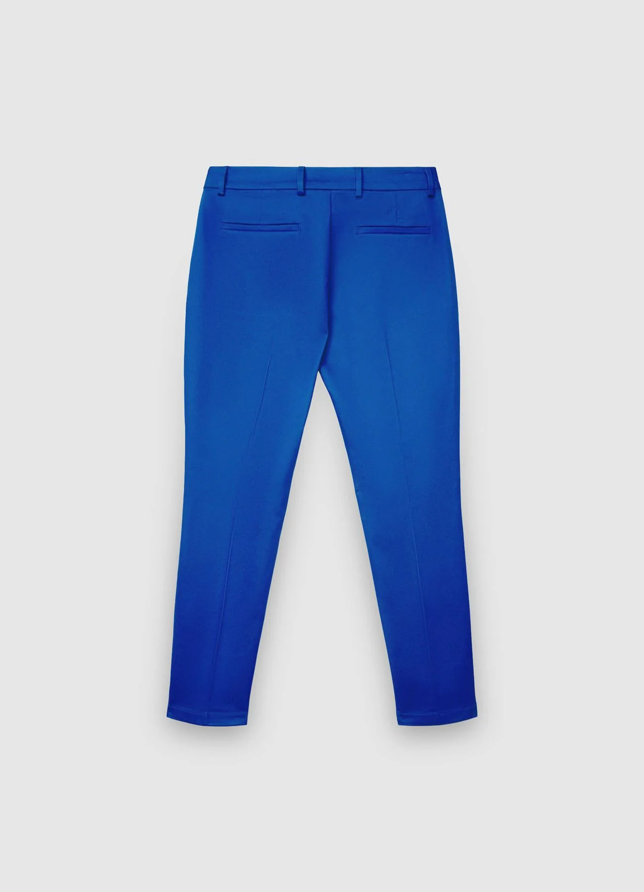Pantaloni a sigaretta in rasatello di cotone - Image 5