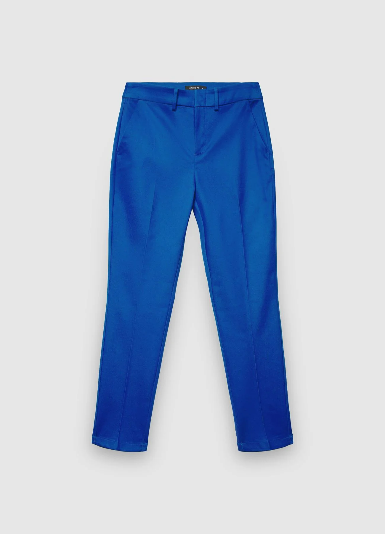 Pantaloni a sigaretta in rasatello di cotone - Image 6